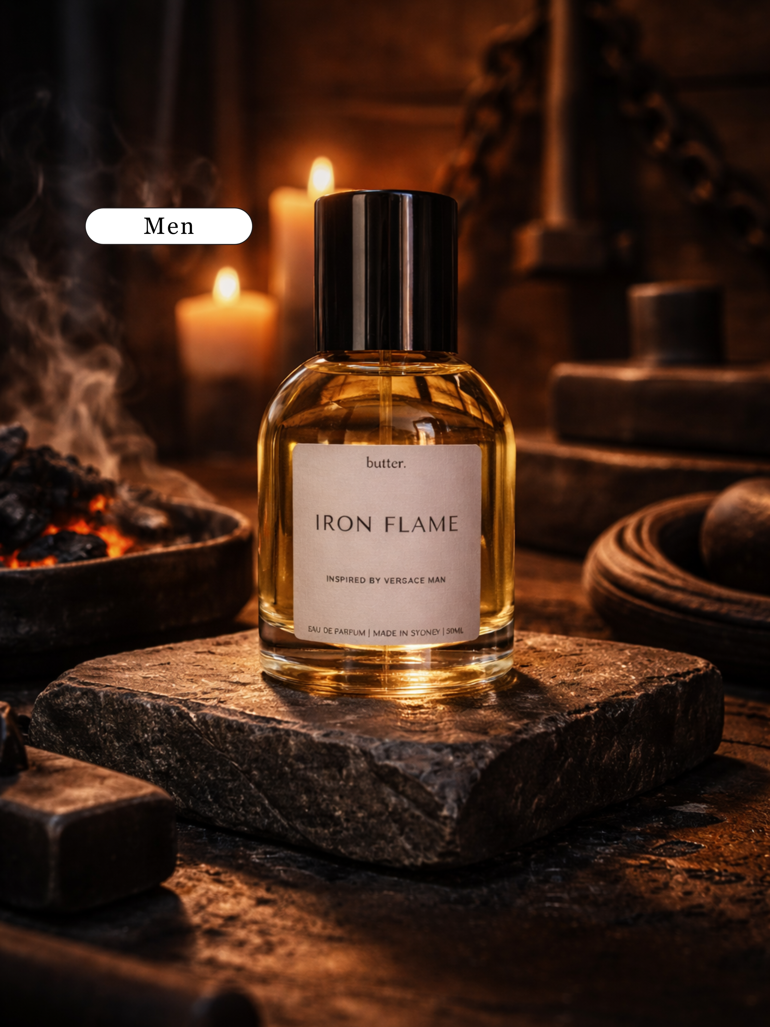 IRON FLAME | inspired by Versace Man
