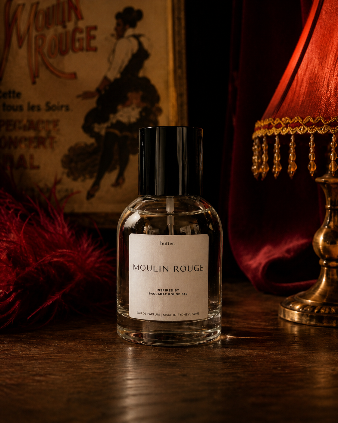 MOULIN ROUGE | inspired by MFK Baccarat Rouge 540
