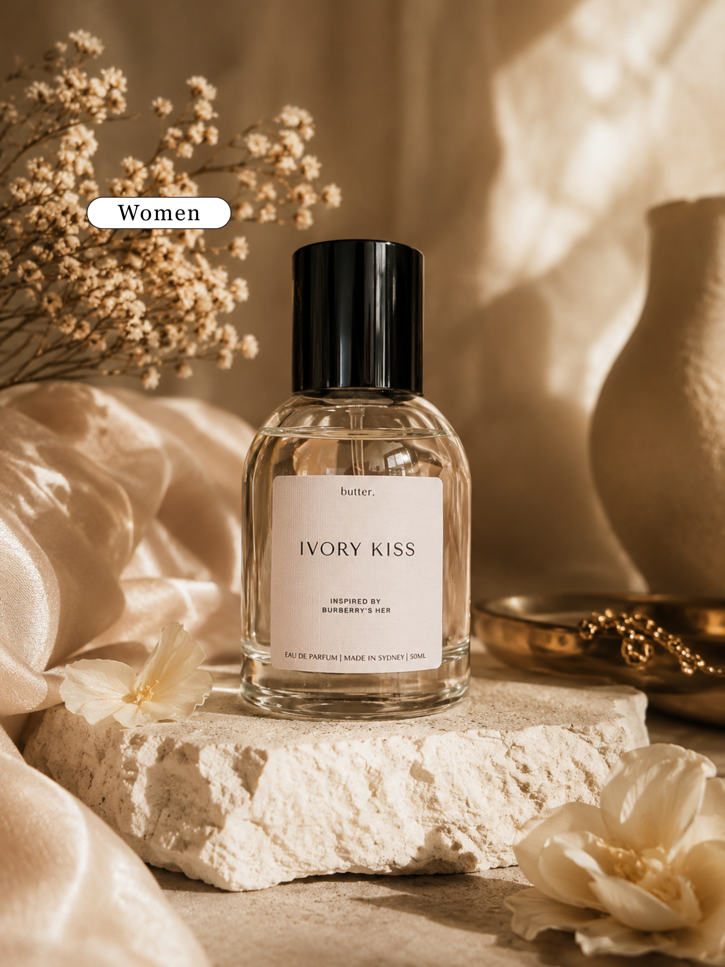 IVORY KISS | inspired by Burberry's Her