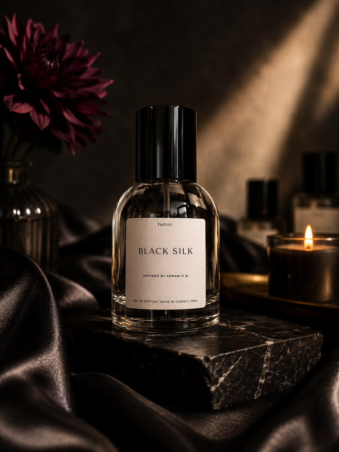 BLACK SILK | inspired by Armani's Si