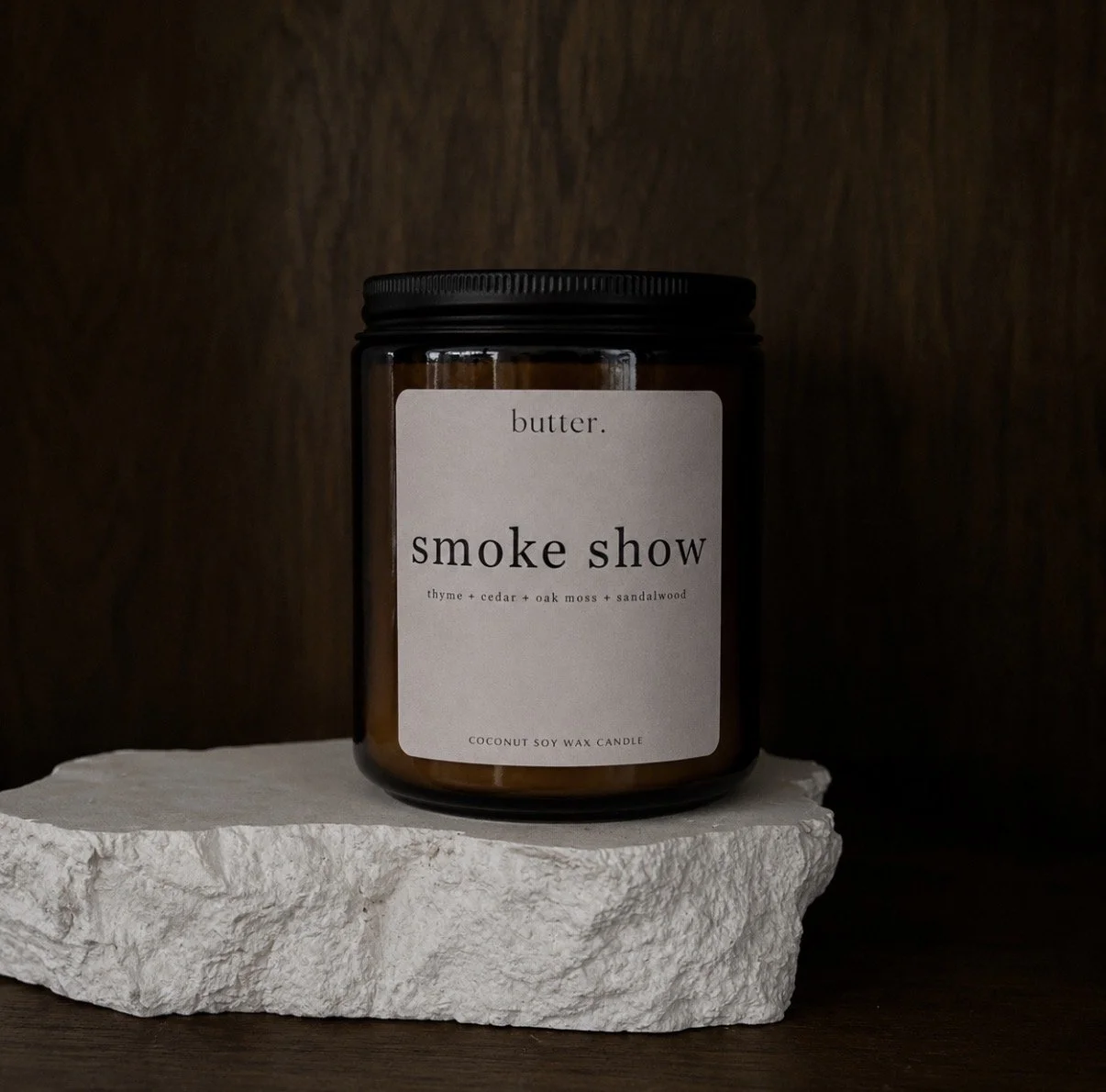 SMOKE SHOW - cedar + oak moss + sandalwood