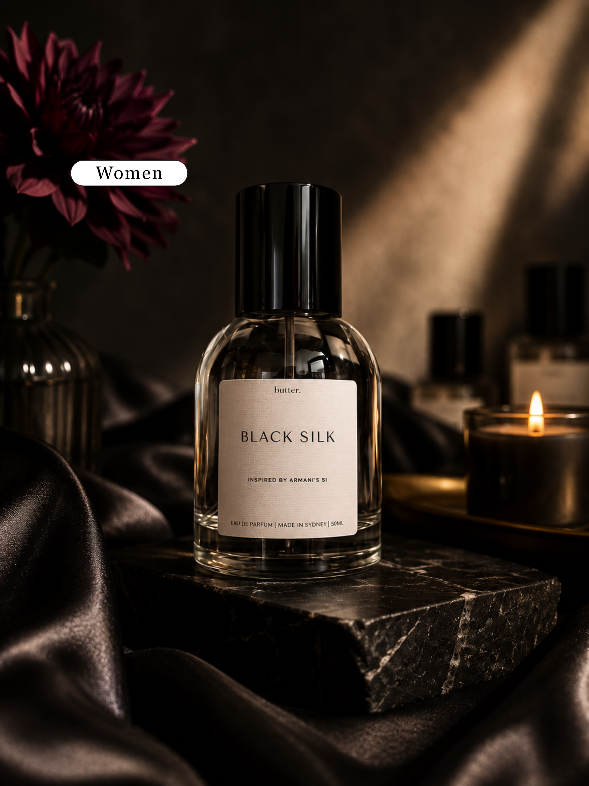 BLACK SILK | inspired by Armani's Si