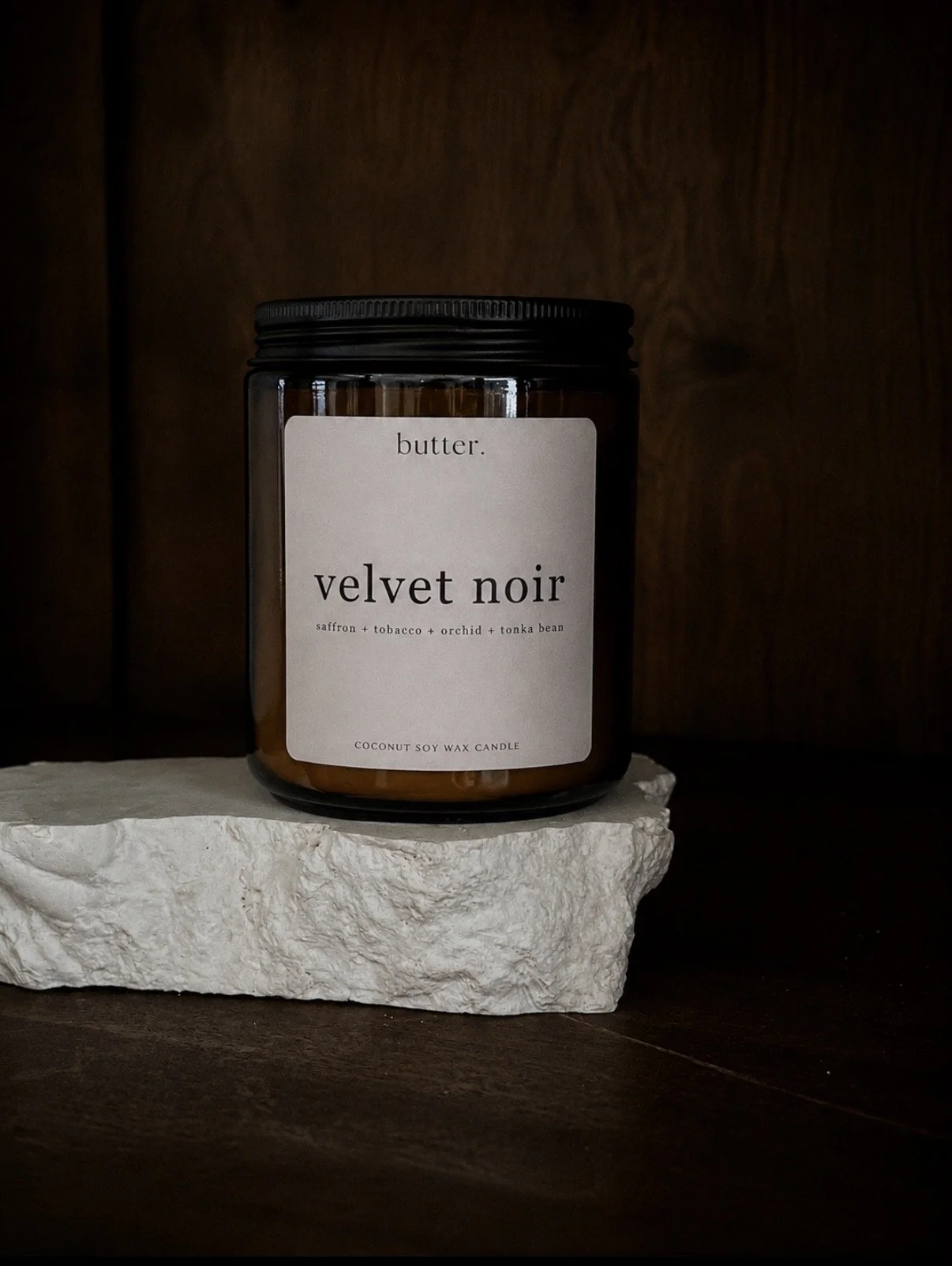 VELVET NOIR - saffron + tobacco + orchid + tonka