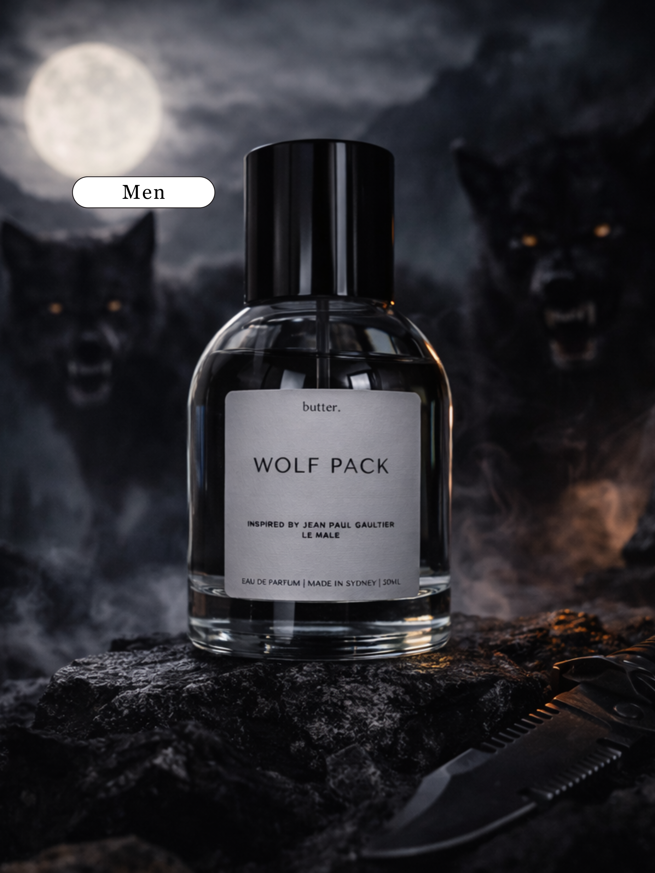WOLF PACK | inspired by Jean Paul Gaultier Le Male