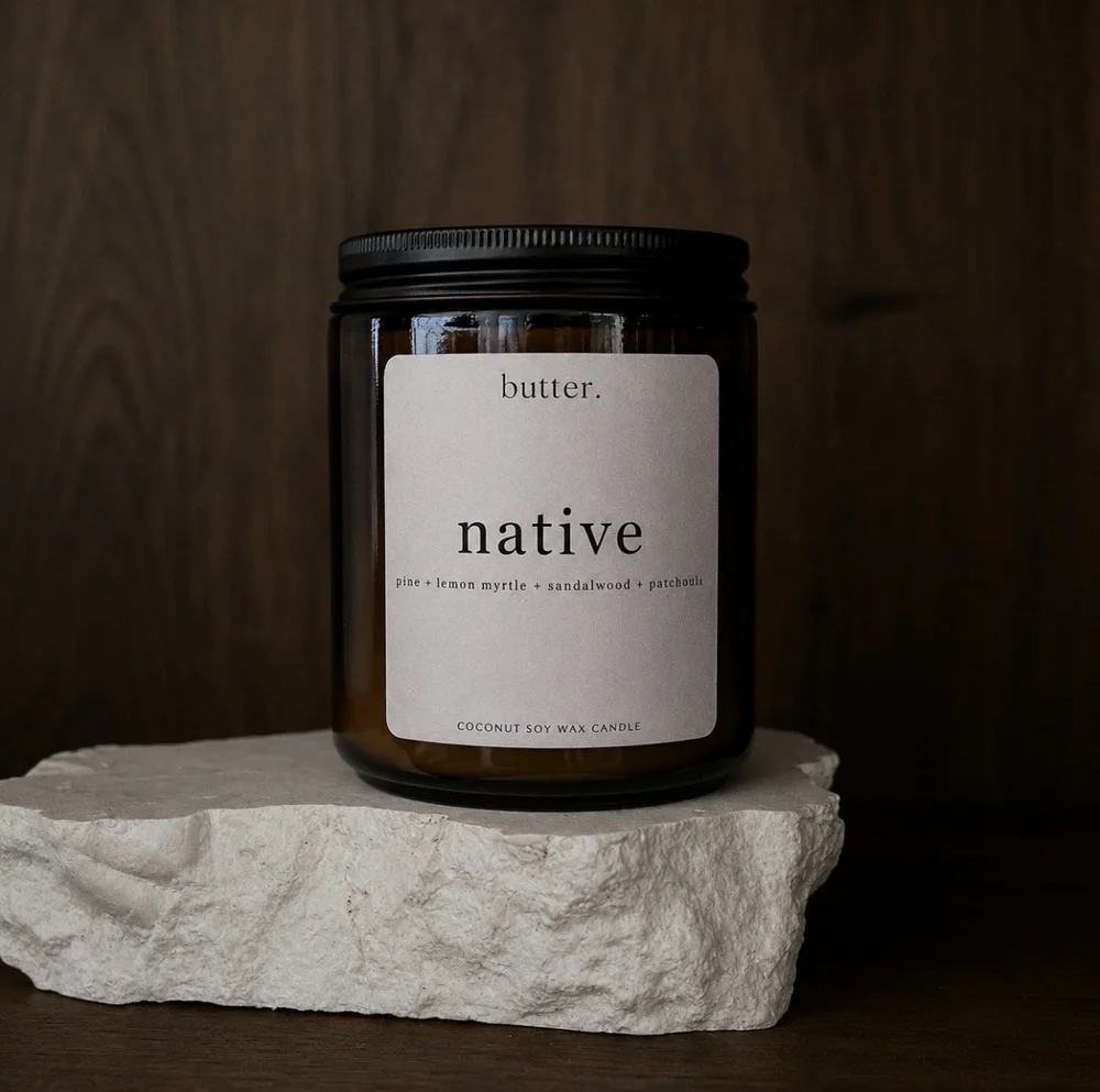 Golden Wattle Co Native Candle