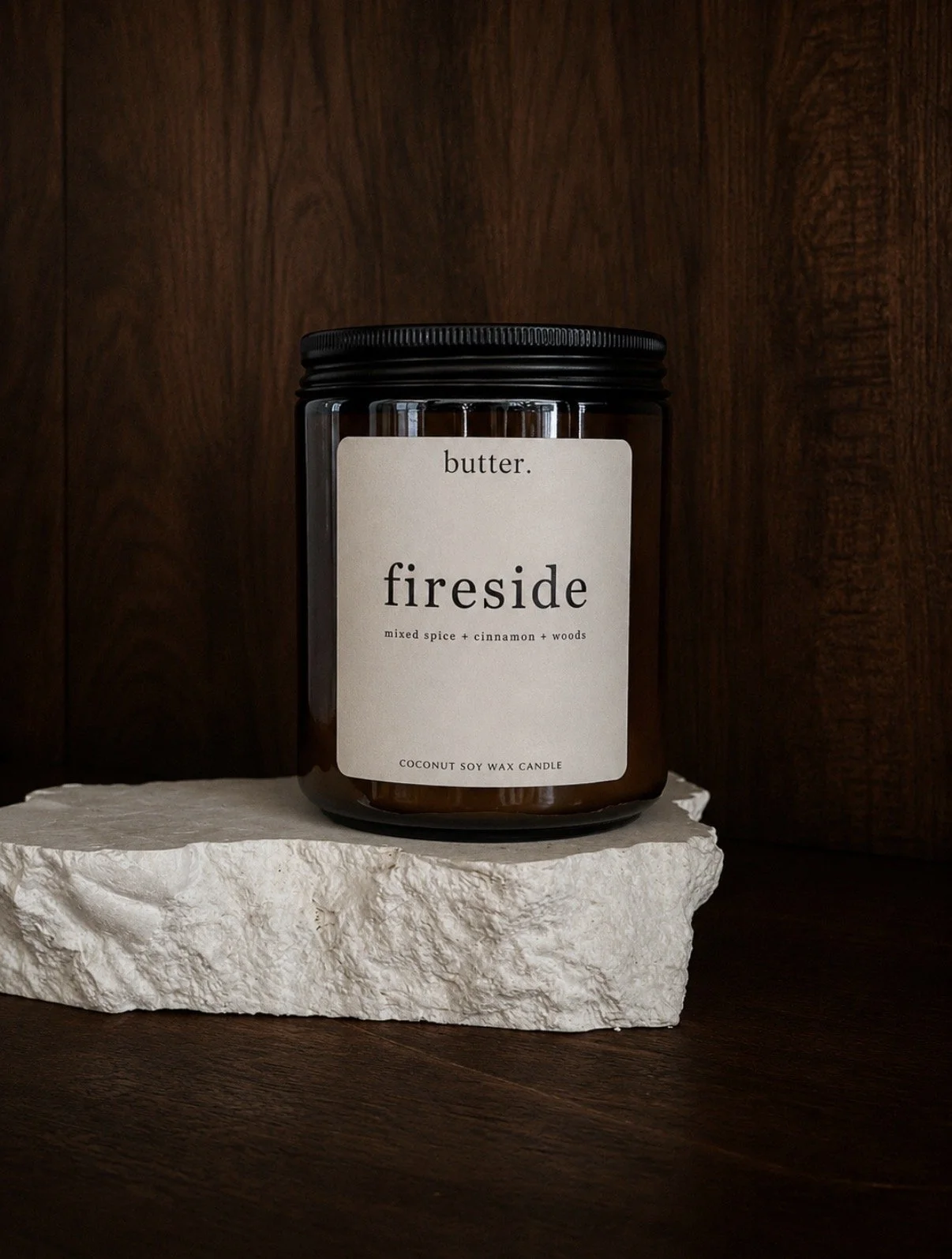 FIRESIDE - mixed spice + cinnamon + woods