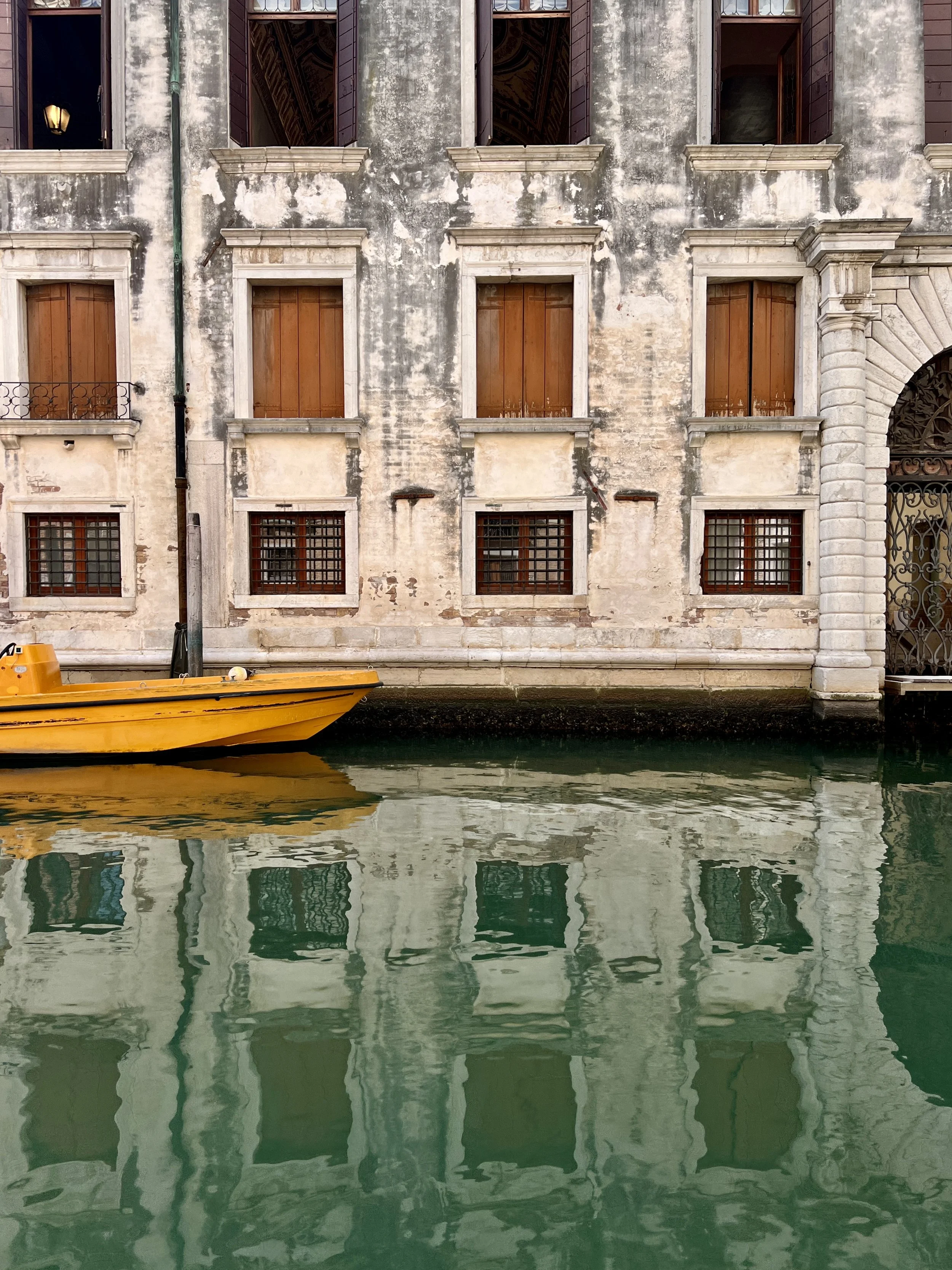 A canal in Venice, Italy. Kaity, New Jersey and New York based calligrapher and engraver, took this photo because of its serenity and vibrant colors.
