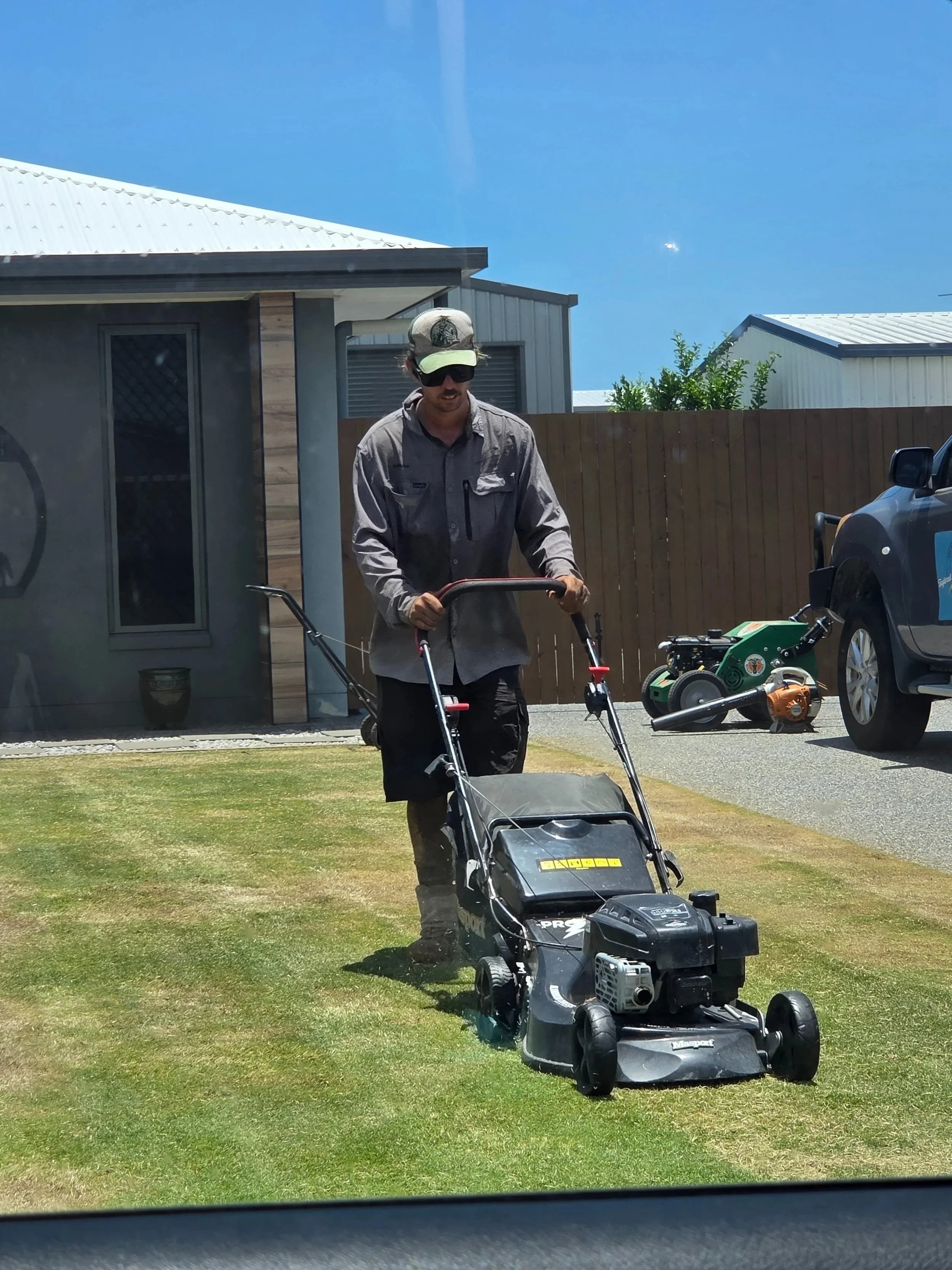Taylored Lawn Care in Action