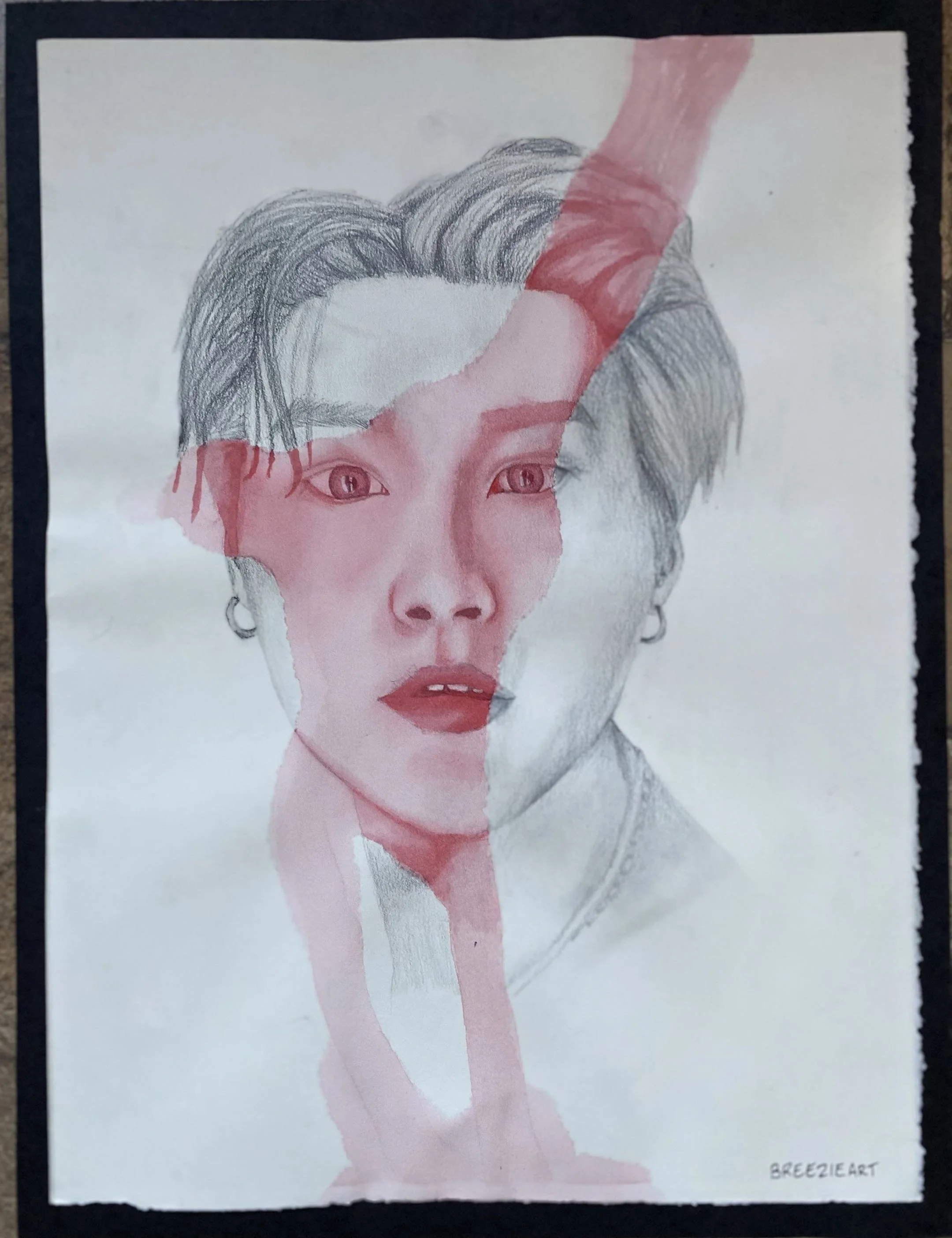 See Through - Watercolour and Graphite on Paper - May 2022