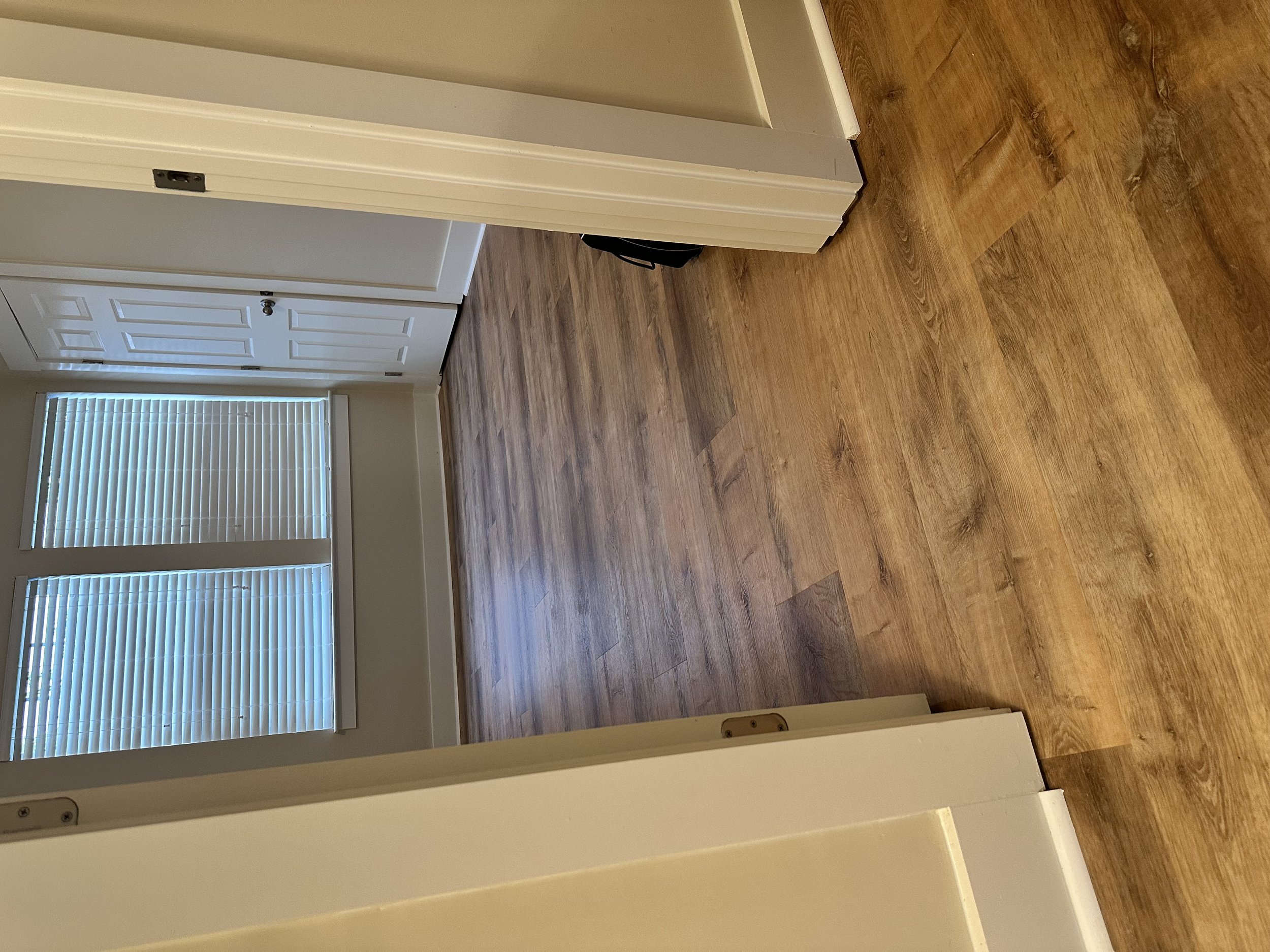 An extra bedroom that was turned into an office