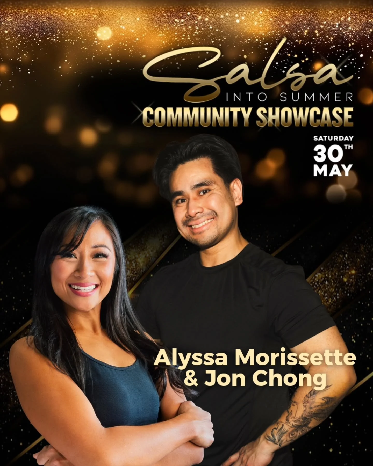 🎤✨ MC ANNOUNCEMENT! ✨🎤
We&rsquo;re beyond excited to introduce the hosts for our VERY FIRST Community Showcase happening May 30th!

Meet Alyssa &amp; Jon &mdash; ready to bring the vibes, the energy, and all the love for our dance community on stag