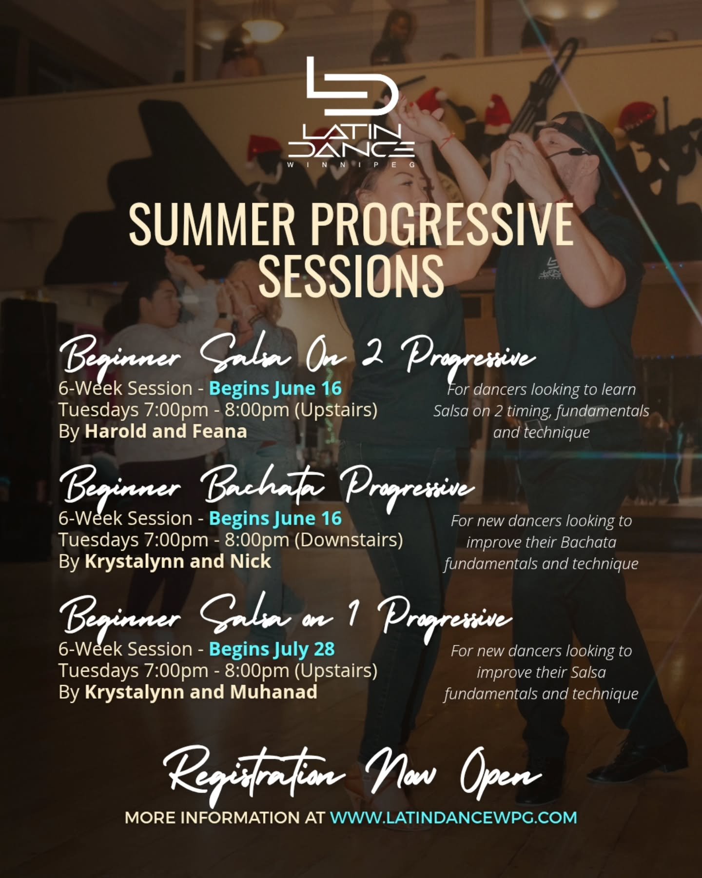 ✨You Asked&hellip; and We Delivered! 💃🕺
Have you been taking classes but still feel like something is missing? 🤔

This summer, it&rsquo;s time to turn up the heat on your dancing! We&rsquo;re excited to launch our Summer Progressive Salsa (on1 AND