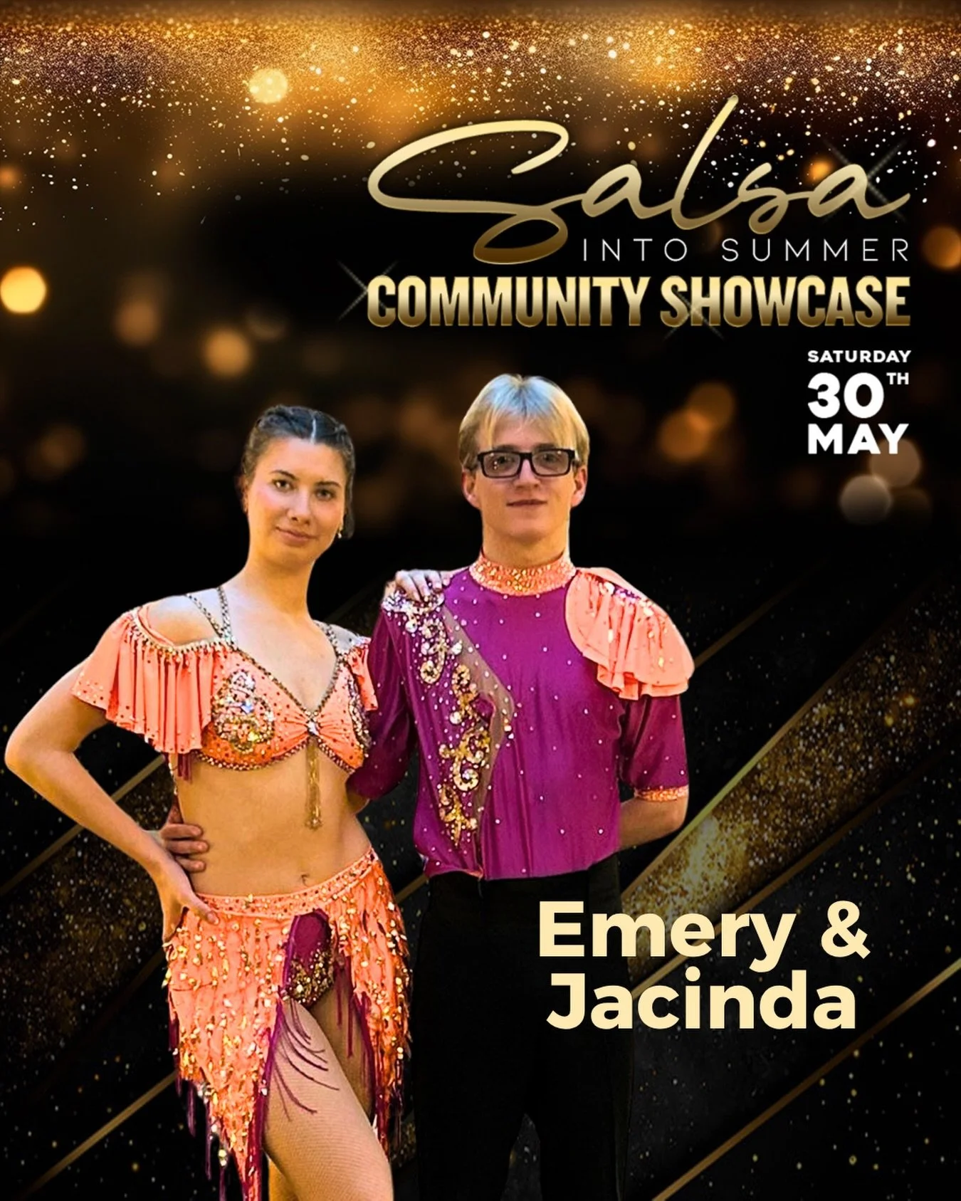 ✨ PERFORMER ANNOUNCEMENT: Emery &amp; Jacinda 💃🕺

Representing Proggun Dance Company&hellip; get ready for Emery &amp; Jacinda! ✨

Since beginning their partnerwork journey just this past March, they&rsquo;ve impressed audiences with their energy, 