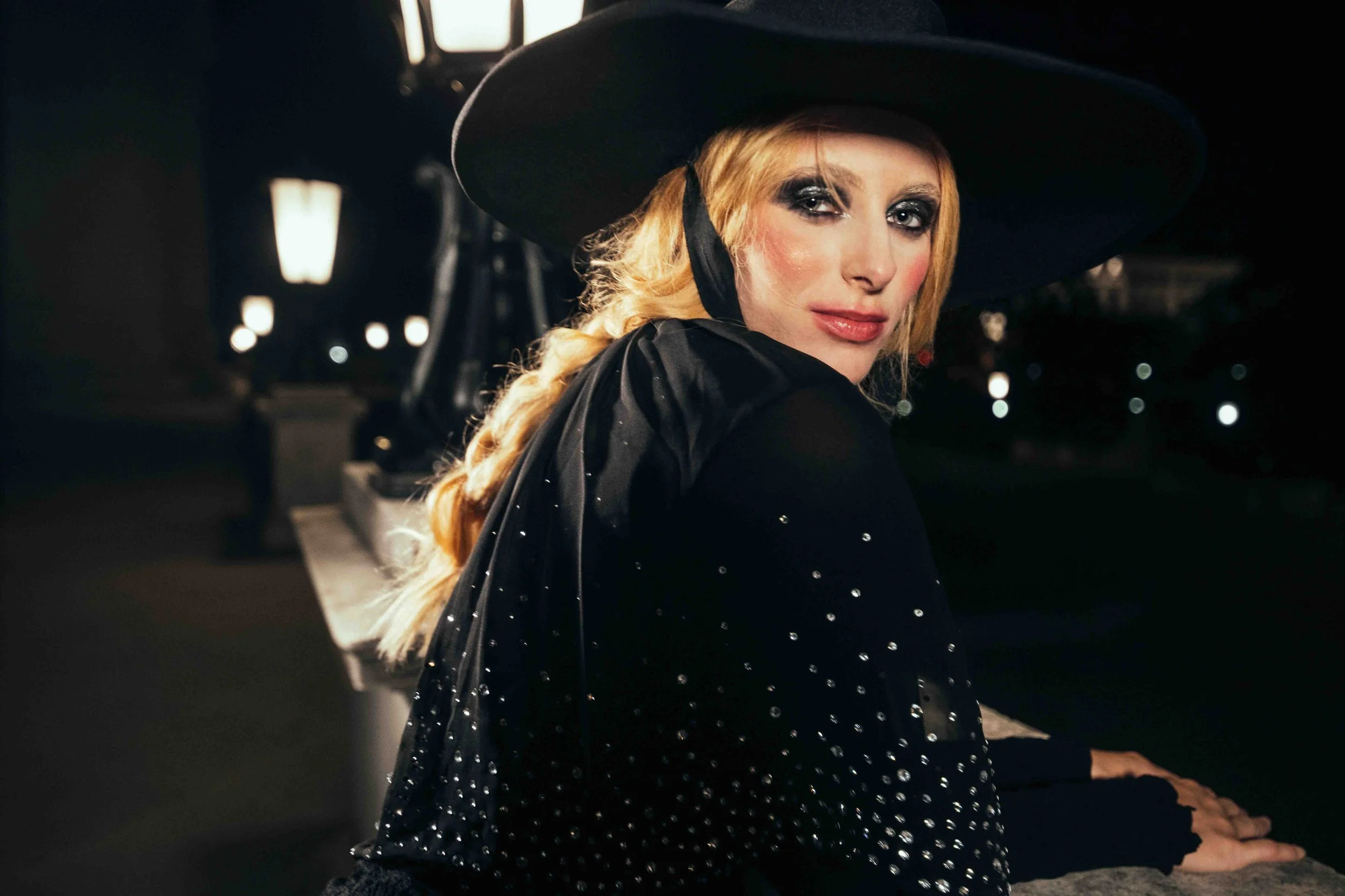  Hat: Kapeluh_ua  •  Top &amp; shorts: H&amp;M + Paco Rabanne  •  Boots: RAID 