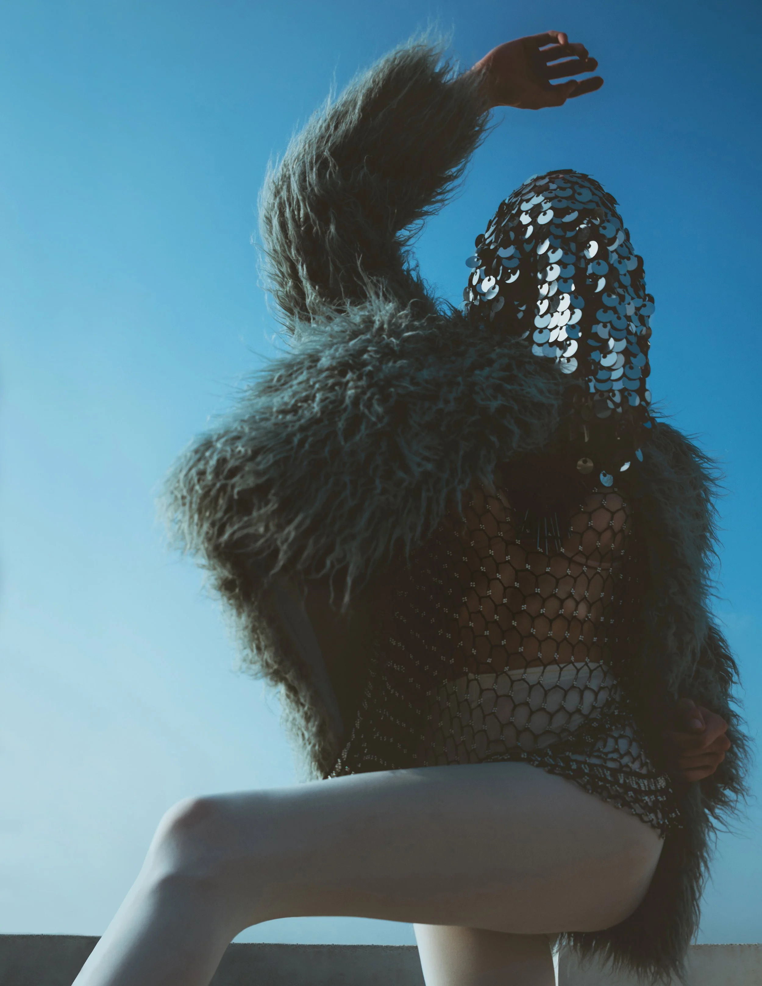  Wardrobe Credits:   Two Toned Checked Wrap Cami Romper  - SHEIN  Letter Print Mock Neck Sheer Bodysuit – SHEIN  Earrings - H&amp;M  Embellished Choker -  Managalam Royal Collection by Shilpa 