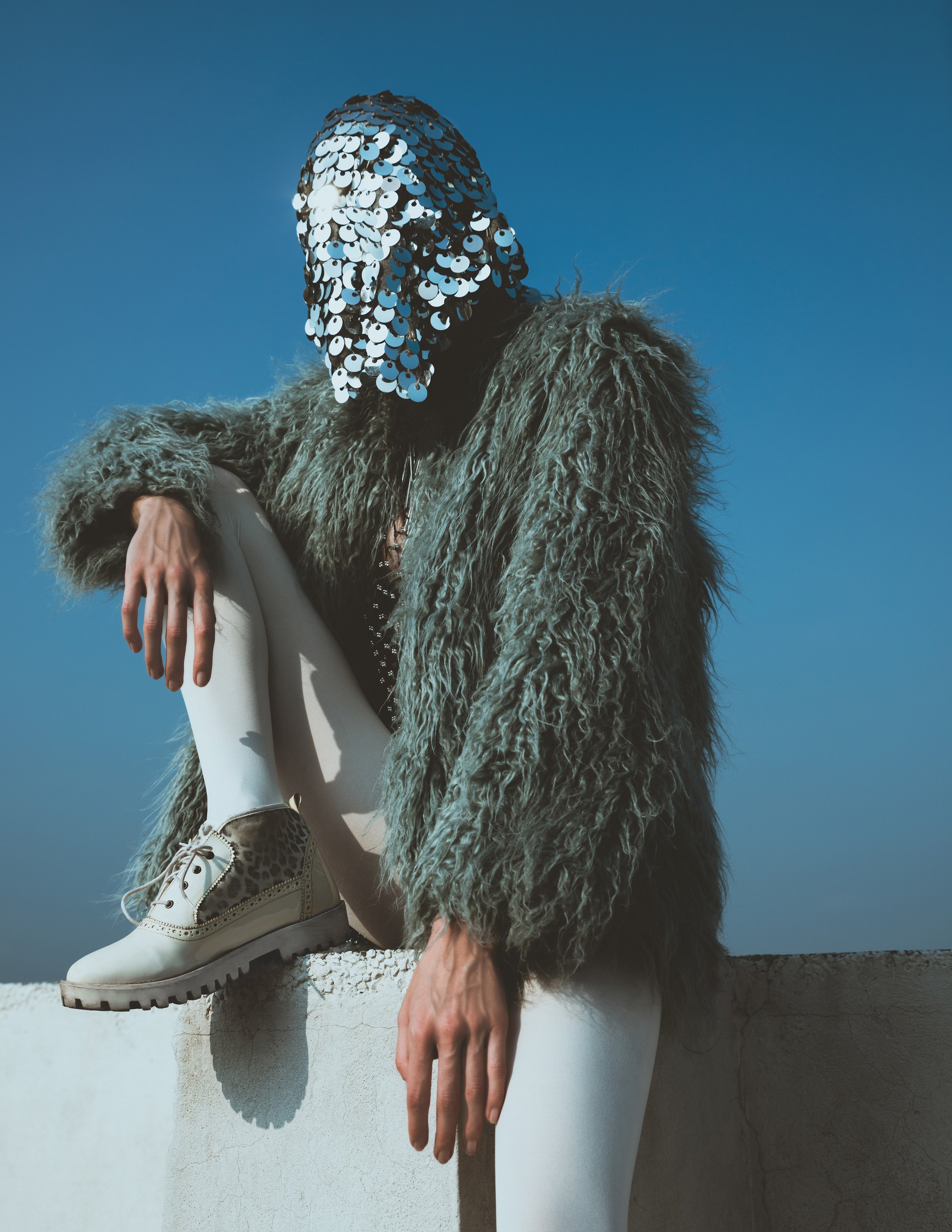  Wardrobe Credits:   Metallic Paneled Bodycon- Parisian  Footwear - Zara  Medallion Bodycon – Topshop  Earrings - Livy  Headgear by Henna Parimoo 