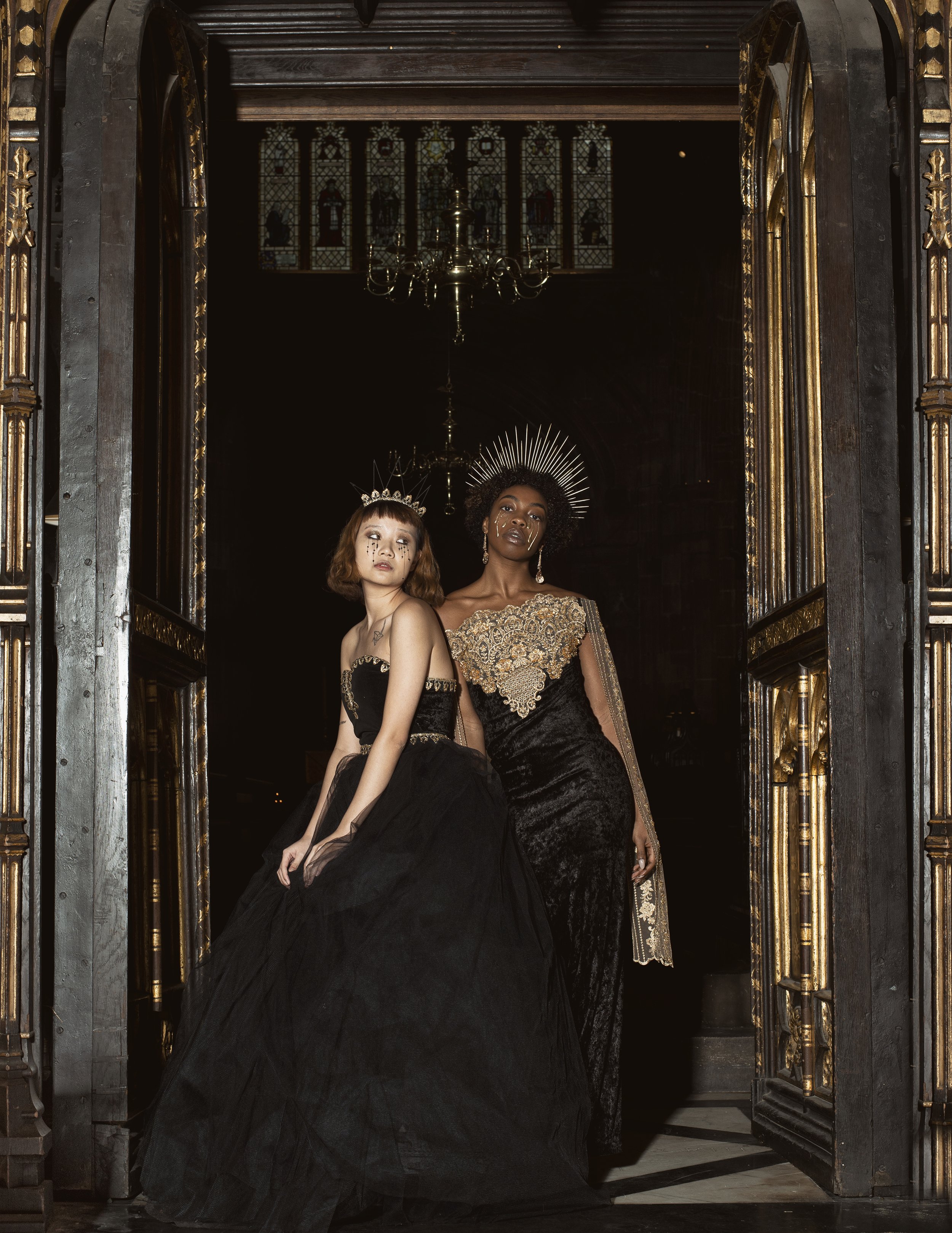  Photographer: Katherine Gammon  Female Model: Sarah Angel  Female Model: Skye Wang  Costume Designer/Makeup Artist: Jade Ankers 