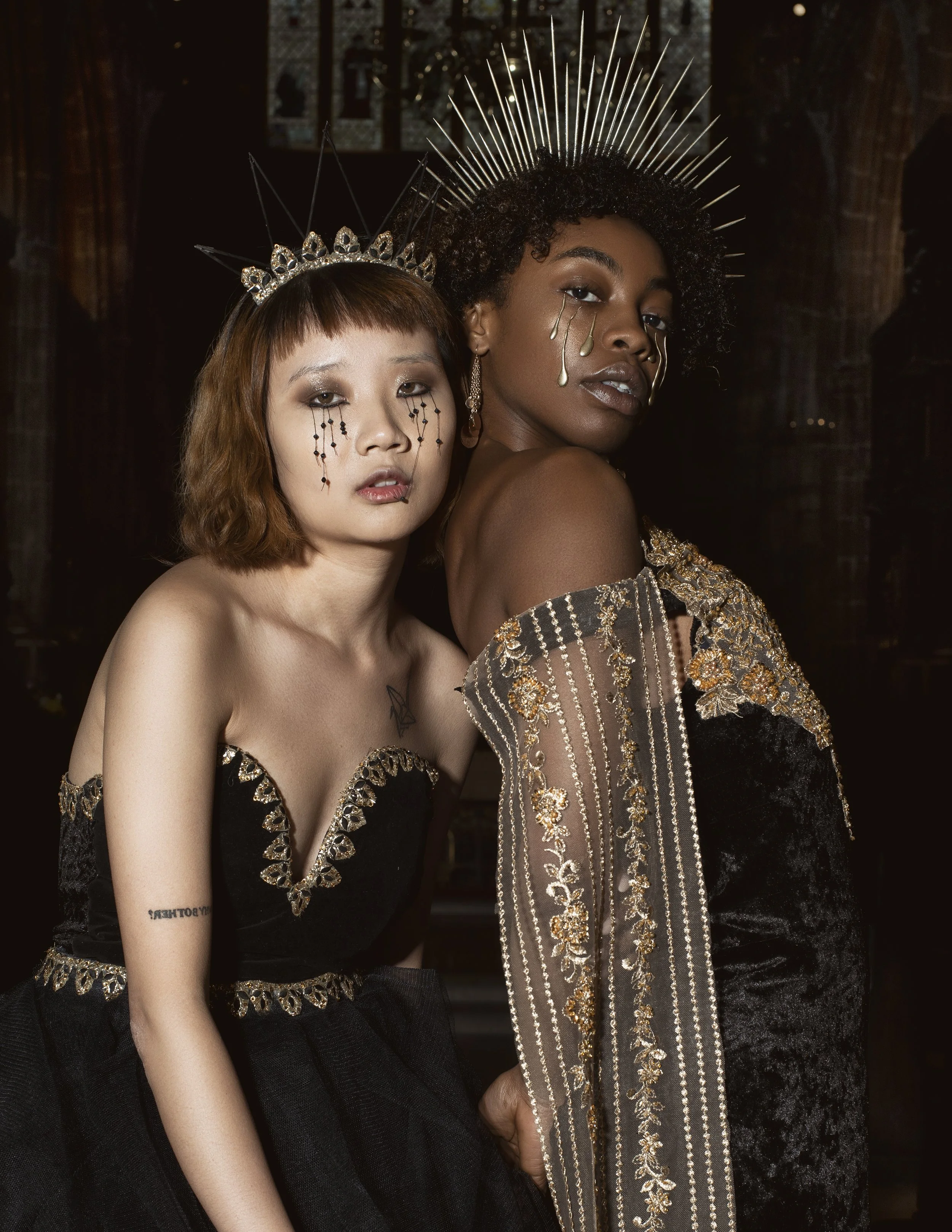  Photographer: Katherine Gammon  Female Model: Sarah Angel  Female Model: Skye Wang  Costume Designer/Makeup Artist: Jade Ankers 