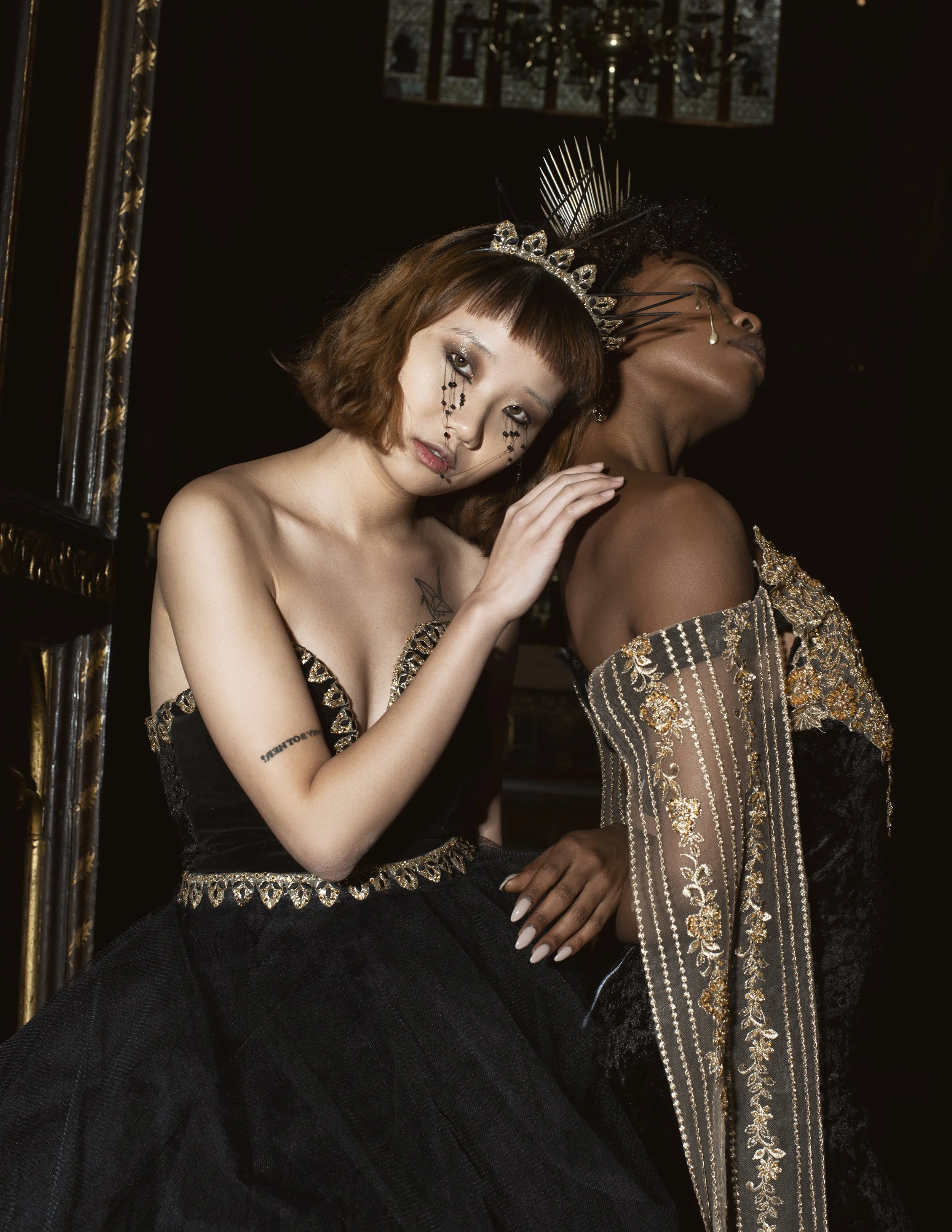  Photographer: Katherine Gammon  Female Model: Sarah Angel  Female Model: Skye Wang  Costume Designer/Makeup Artist: Jade Ankers 