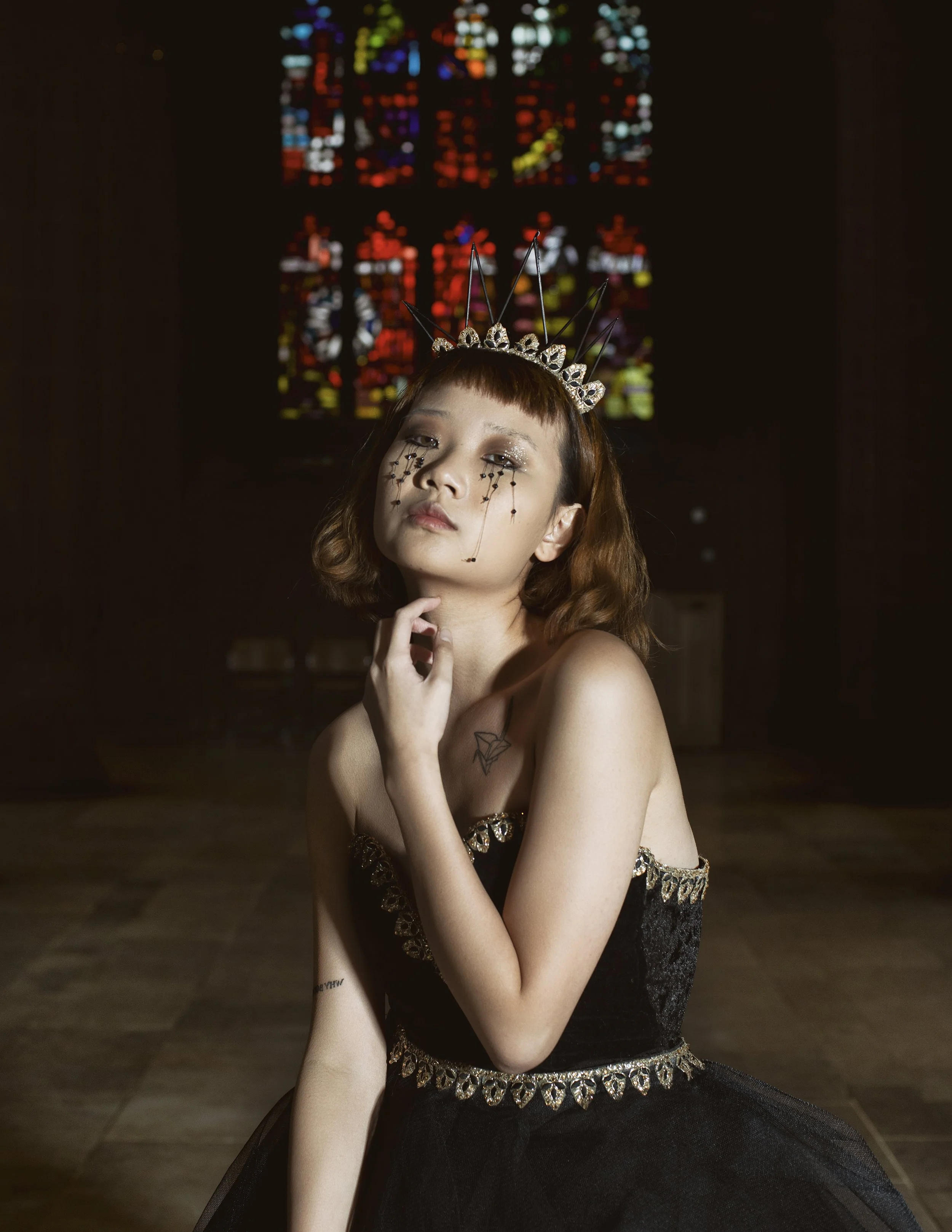  Photographer: Katherine Gammon  Female Model: Skye Wang  Costume Designer/Makeup Artist: Jade Ankers 