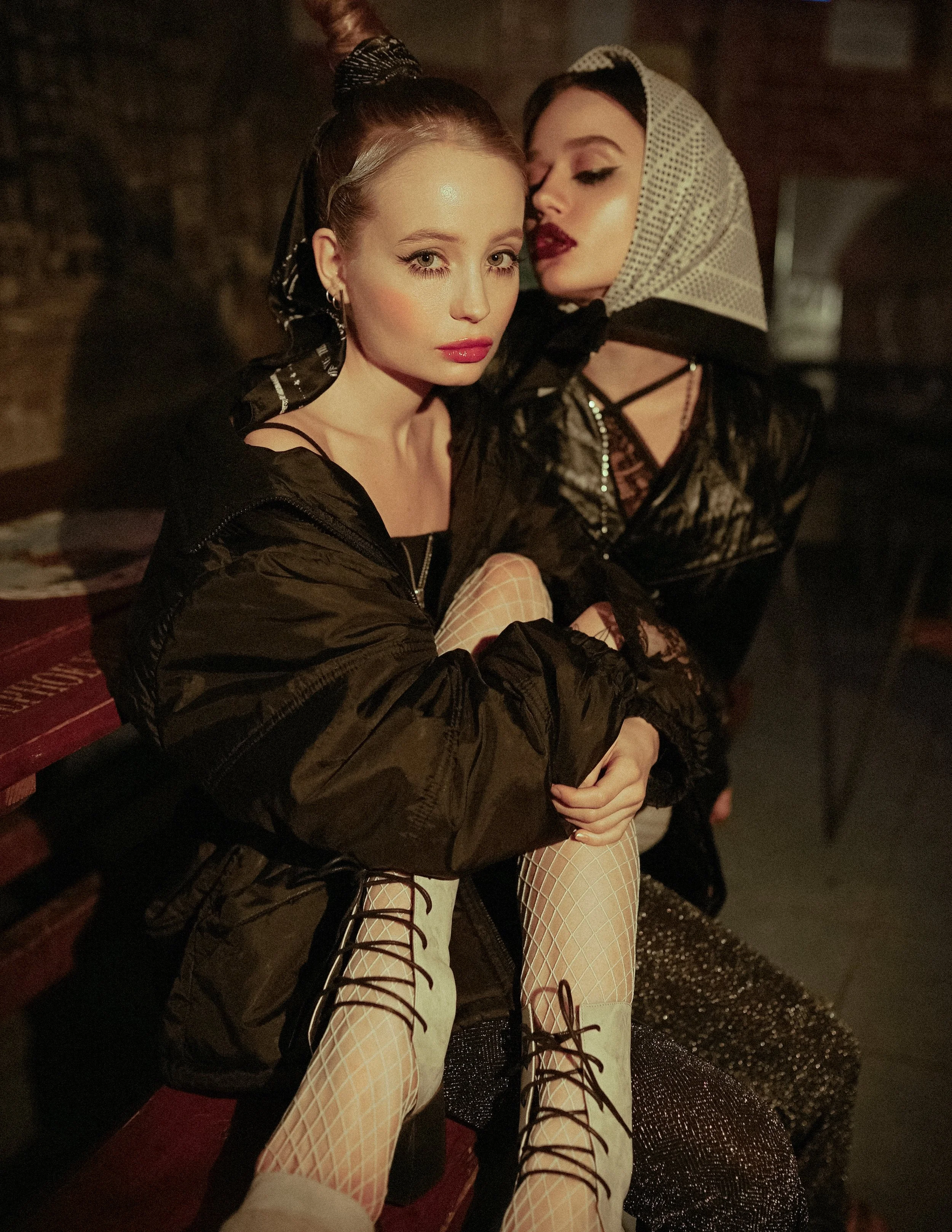  Wardrobe Credits: chain masks Crystal Obscurity @crystalobscurity, dress Let's color Atelier @letscolor_atelier,    glasses property stylist, earring Dear no Fear @dearnofear dress Let's color Atelier @letscolor_atelier 