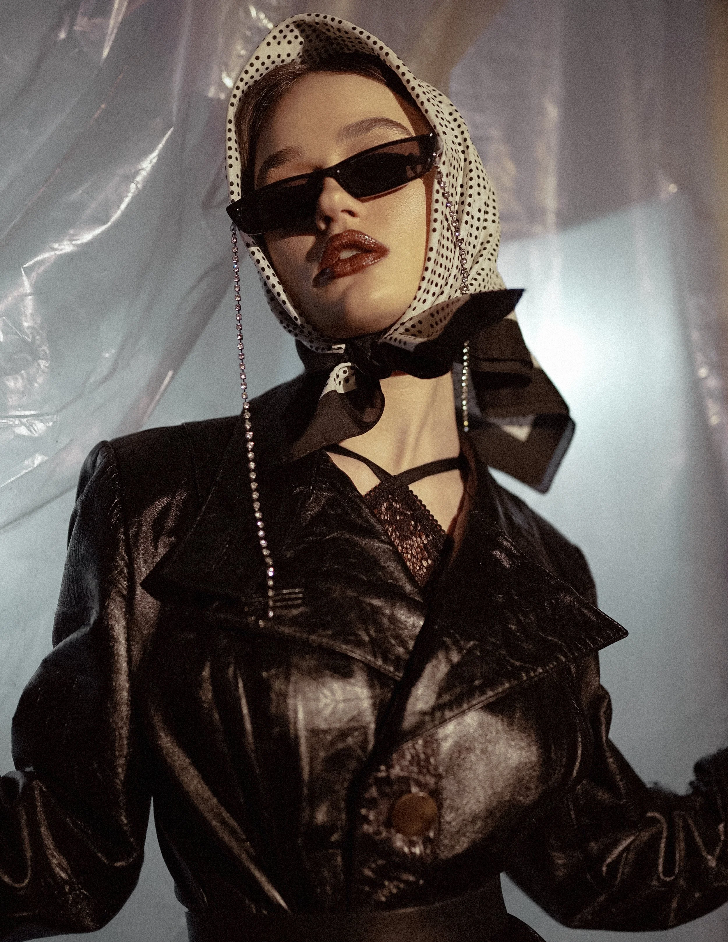  Wardrobe Credits: dress Let's color Atelier @letscolor_atelier, earring Dear no Fear @dearnofear, fur collar property stylist. 