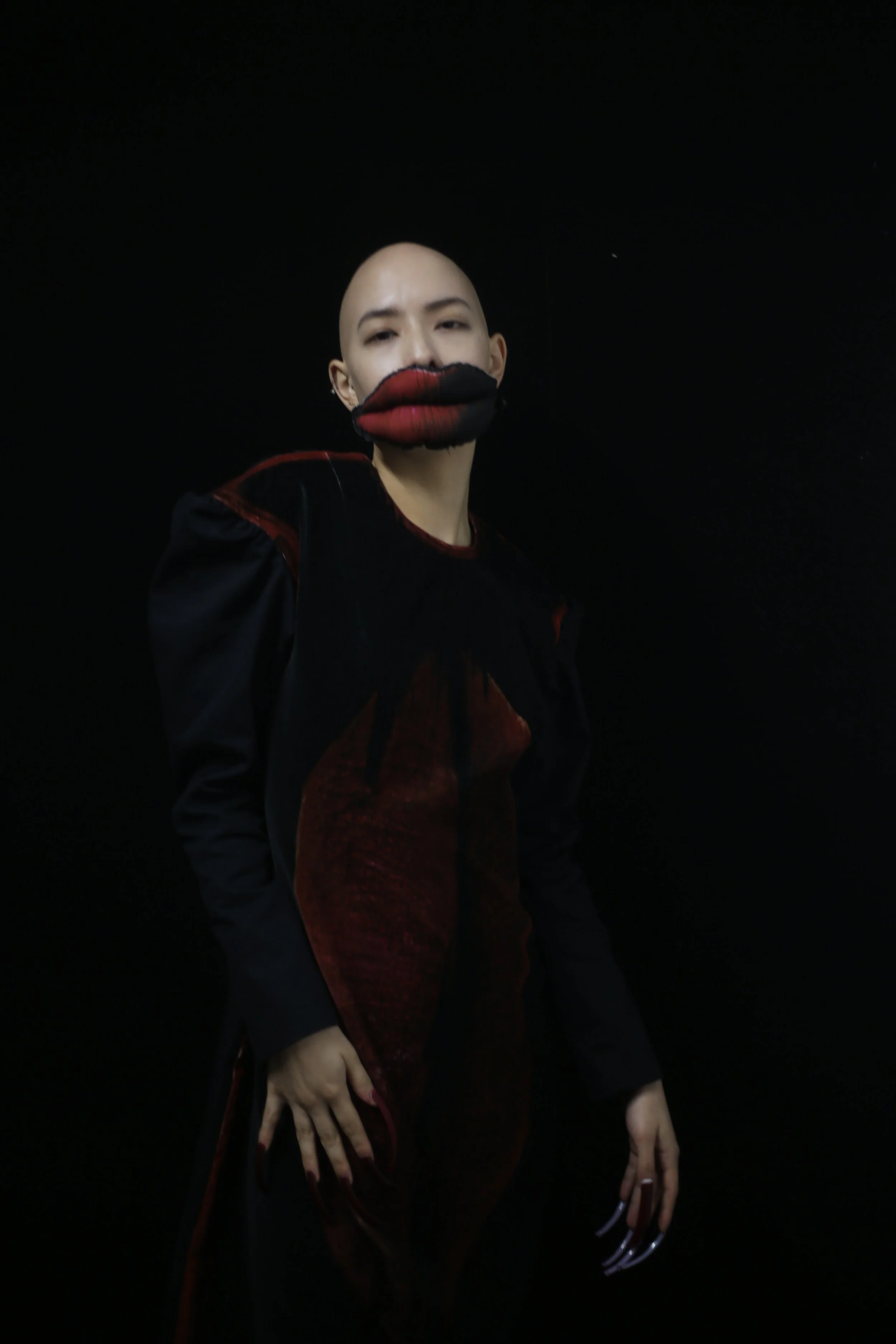  Photographer: Zuzu Valla  Model: Alice Hurel @Named Models  Hair Stylist: Lorealpro  Hair Stylist: Electric London  Makeup Artist: Lan Nguyen-Grealis  Fashion Designer: Matt Leeves 