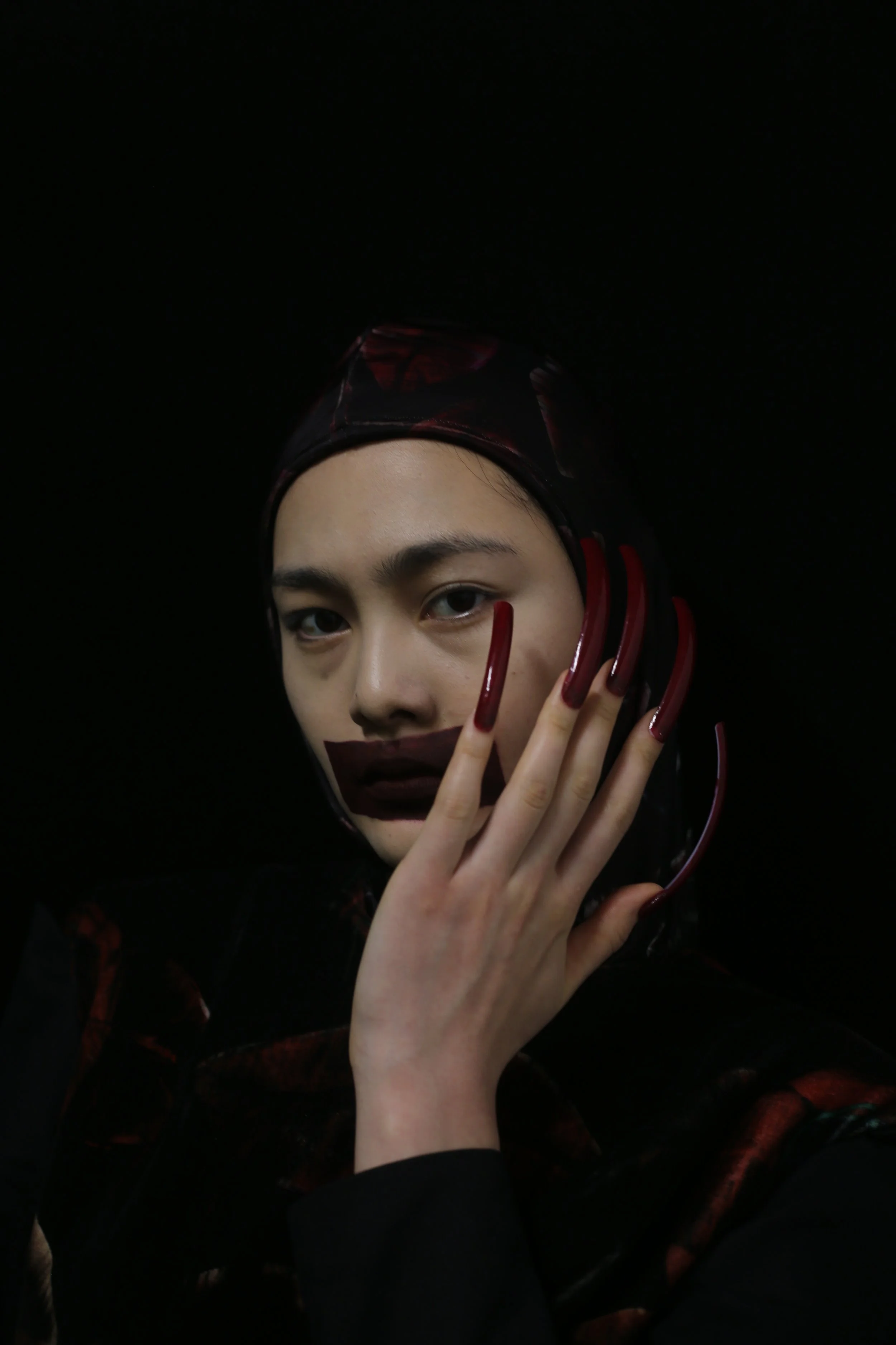  Photographer: Zuzu Valla  Model: Khaliya @Oxygen Models  Makeup Artist: Lan Nguyen-Grealis  Hair Stylist: Electric London  Hair Stylist: Lorealpro  Fashion Designer: Matt Leeves 