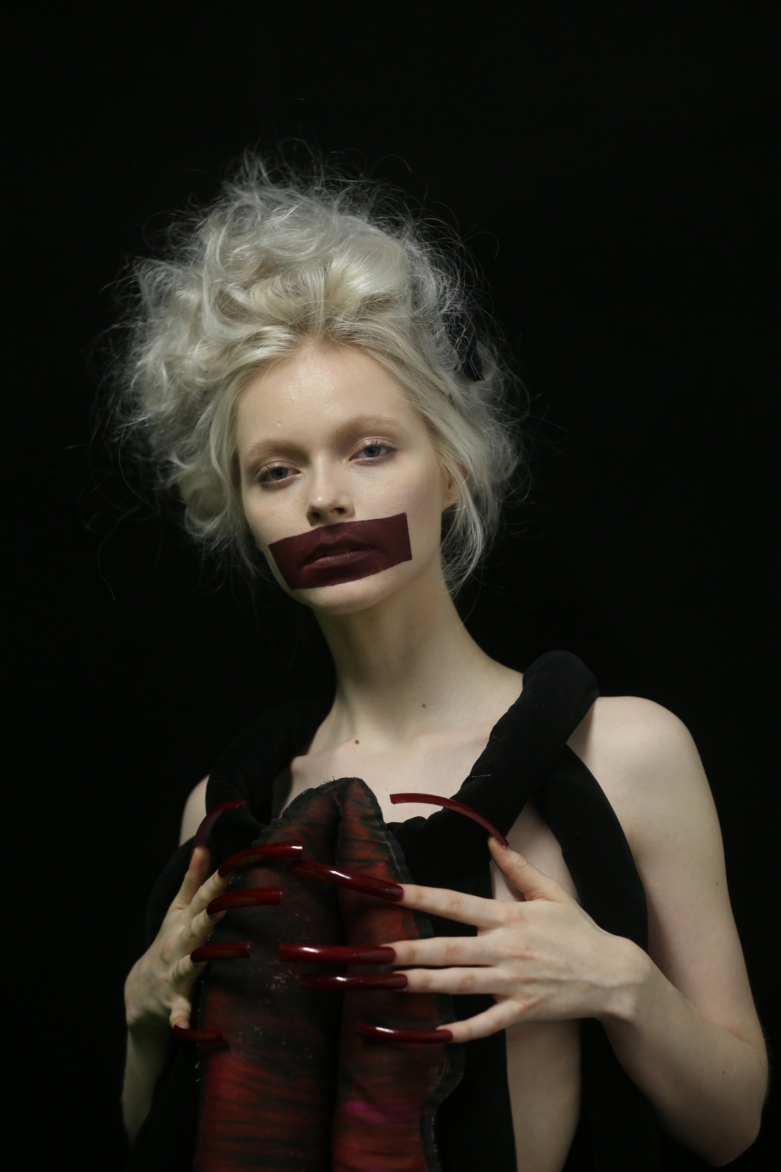  Photographer: Zuzu Valla  Model: Ivy Watson @Models1  Fashion Designer: Matt Leeves  Makeup Artist: Lan Nguyen-Grealis  Hair Stylist: Electric London  Hair Stylist: Lorealpro 