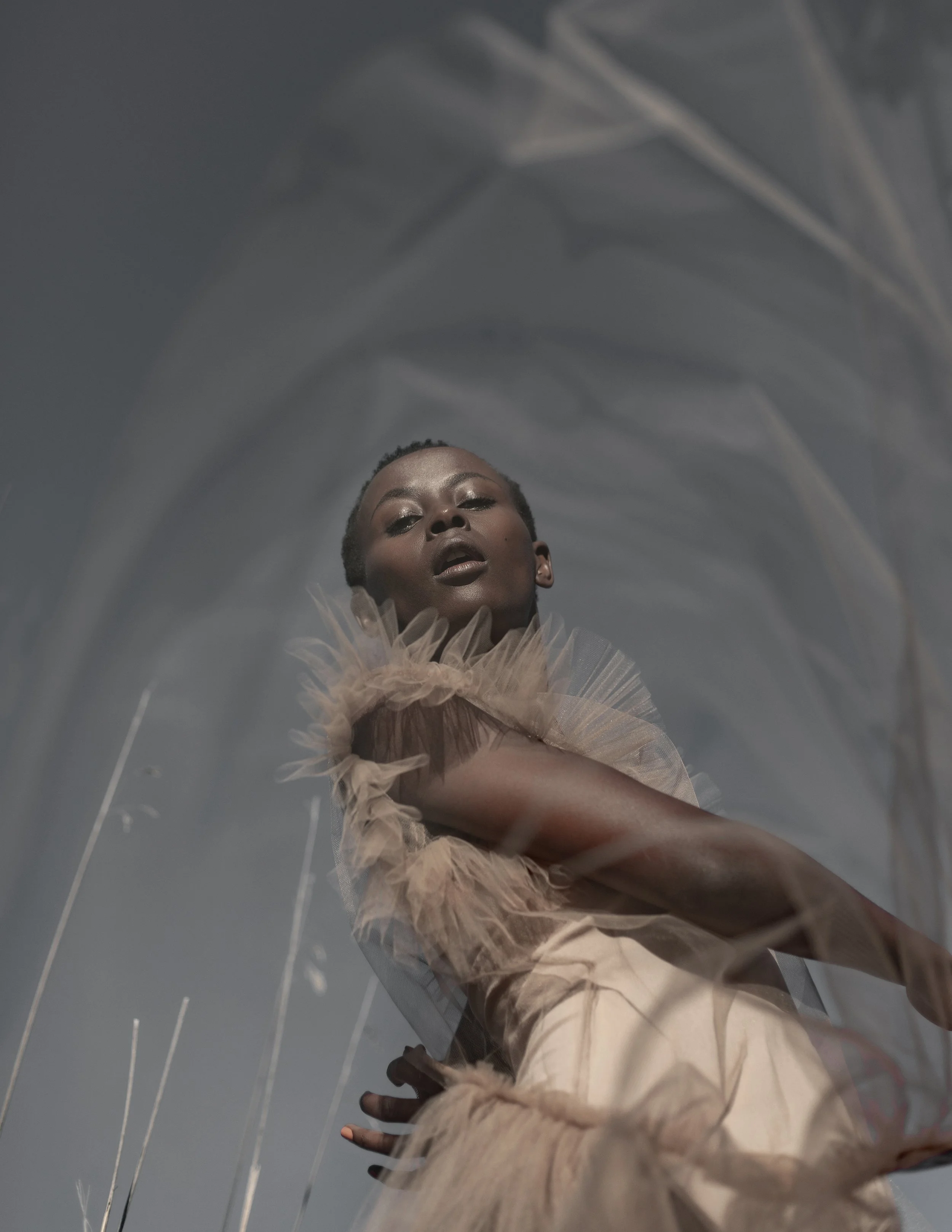  Photographer: Eva Maria Brandt  Female Model: Lenawitha  Wardrobe Stylist: Silvia Wintergerst    Wardrobe Credits:   @silvia_wintergerst_couture 