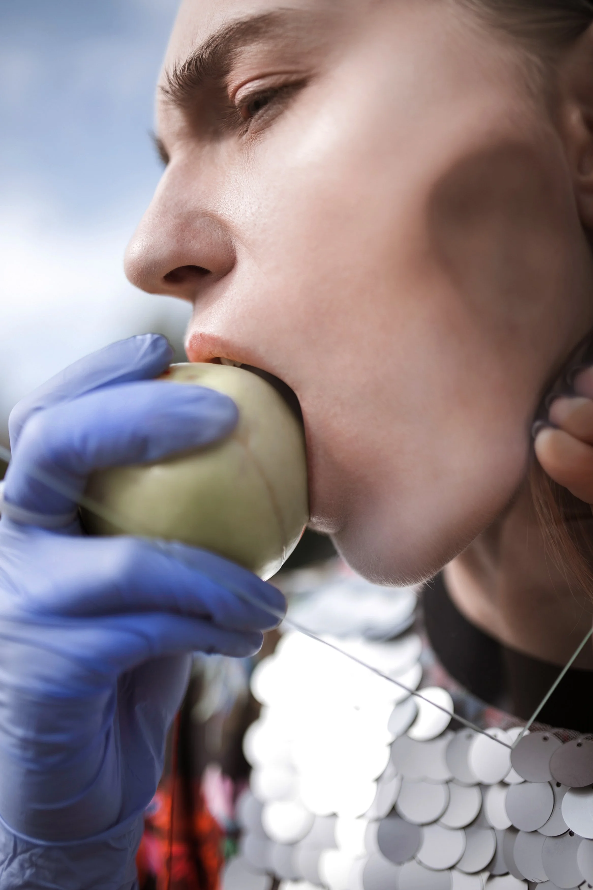  Photographer: Alexandra Bizyukova  Female Model: Alexandra Nilova (Timodels Agency)  Wardrobe Stylist / Creative Director: Irina Evseenko  Makeup Artist: Christina B  Fashion Designer: Angela Le Bourgeois    Wardrobe Credits:  Black dress: Angela Le