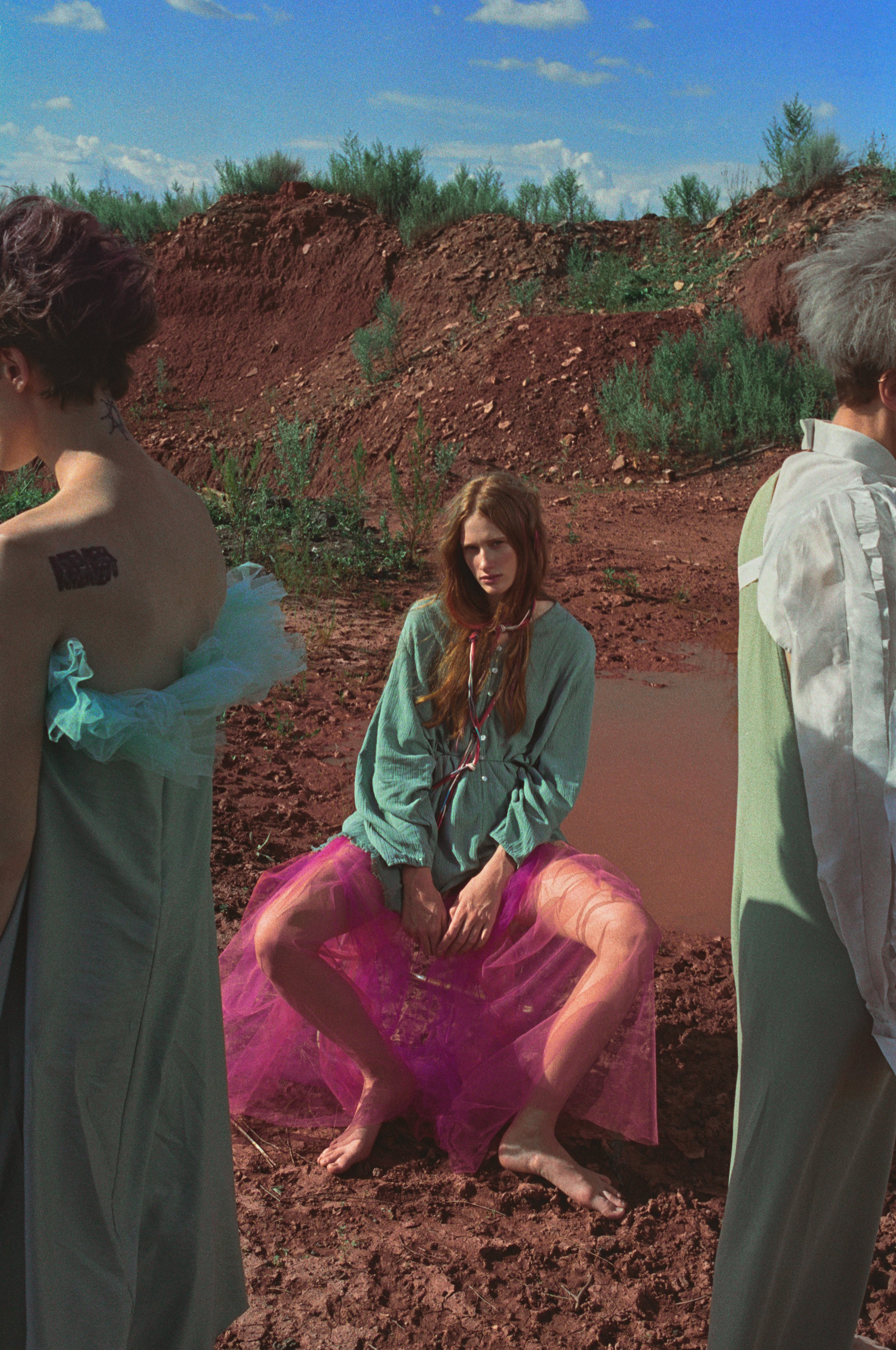  Photographer: Polina Mordvinova  Female Model: Natalya Likhanovich  Female Model: Polina Kirilina  Female Model: Lena   Makeup Artist: Evgeniya Pugacheva  Creative Director/Hair Stylist: Svetlana Melnikova  