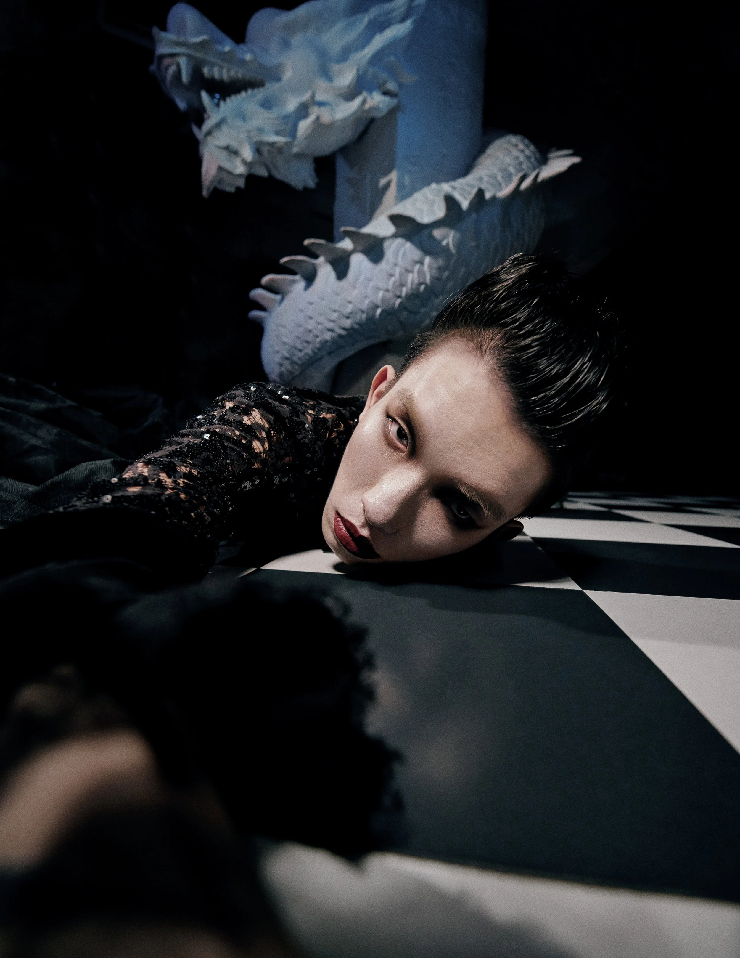  Photographer:  Allen  Male Model:  Dongwei Xie  Fashion Designer:  Yiwei Wu  Makeup Artist:  Yuhan Li  Retoucher:  Qi Qi    Wardrobe:  All garments designed by Yiwei Wu 