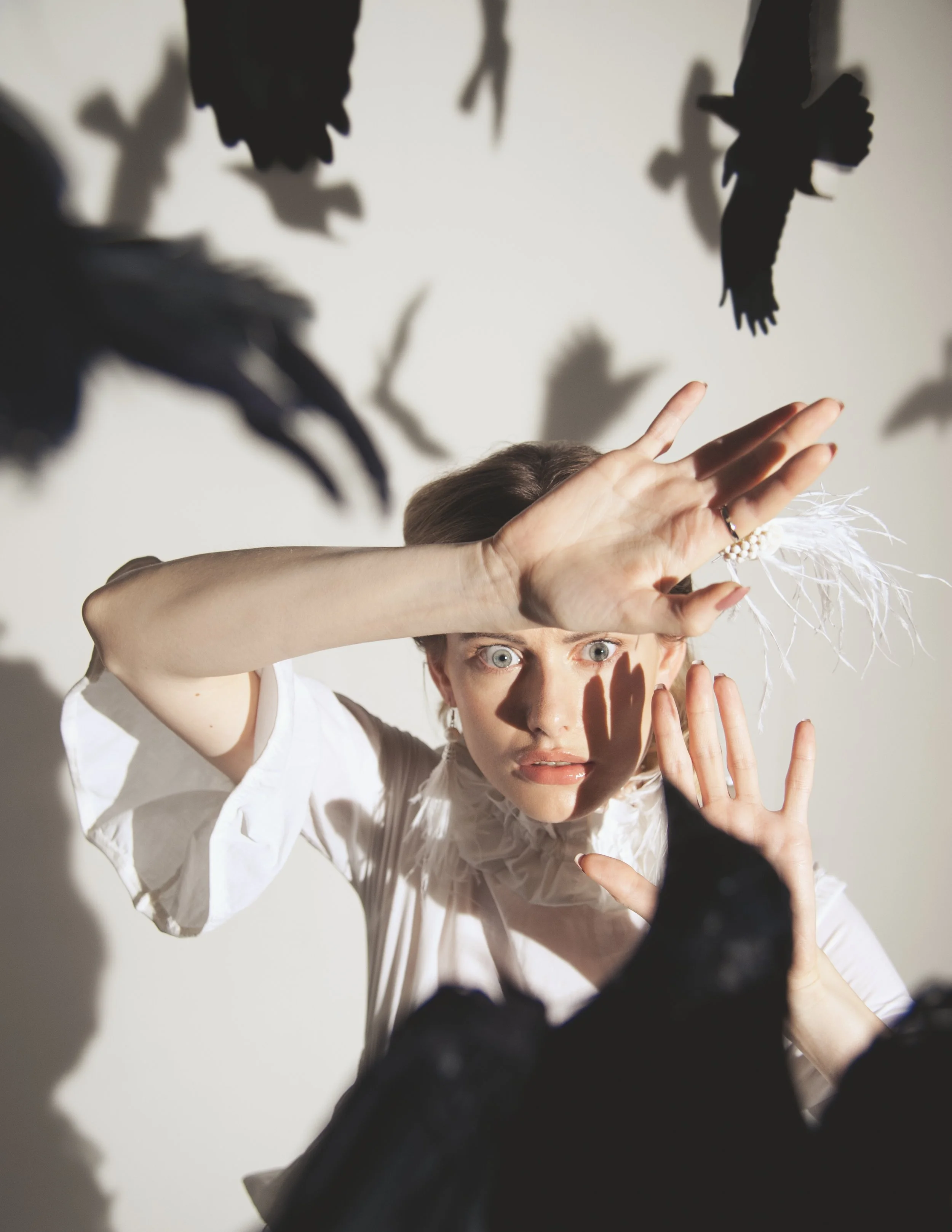  Photographer: Irina Neklyudova  Model: Svetlana Otvagina  Makeup Artist: Darya Makeeva  Hair Stylist: Alyona Murlyka  Stylist: Liya Lamar  Stylist: Janna Rabich 