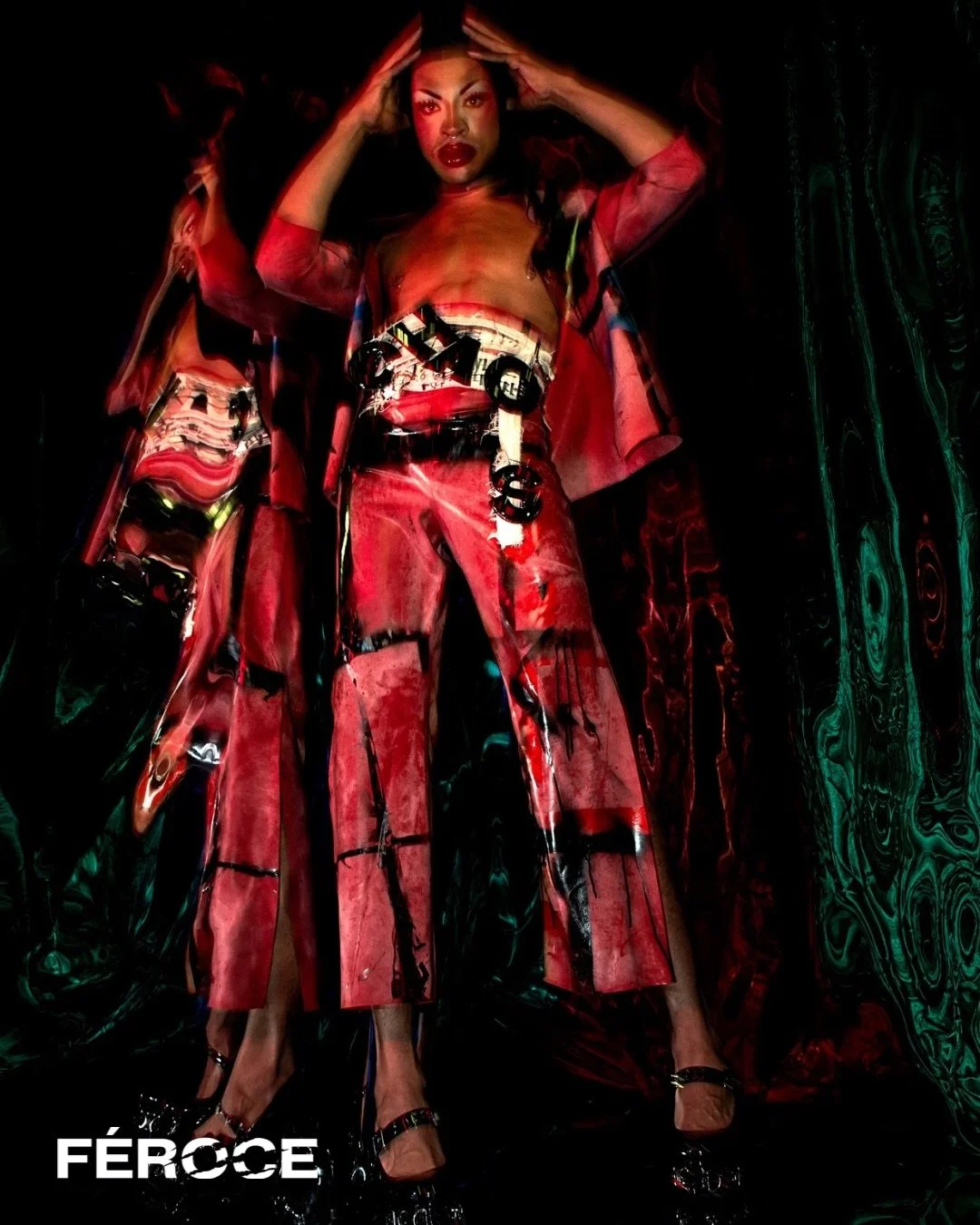  Photographer: Lloyd Galbraith  Model: Yvie Oddly  Makeup Artist: KahliiMorrison_MUA  Fashion Designer: Alabama Blonde 