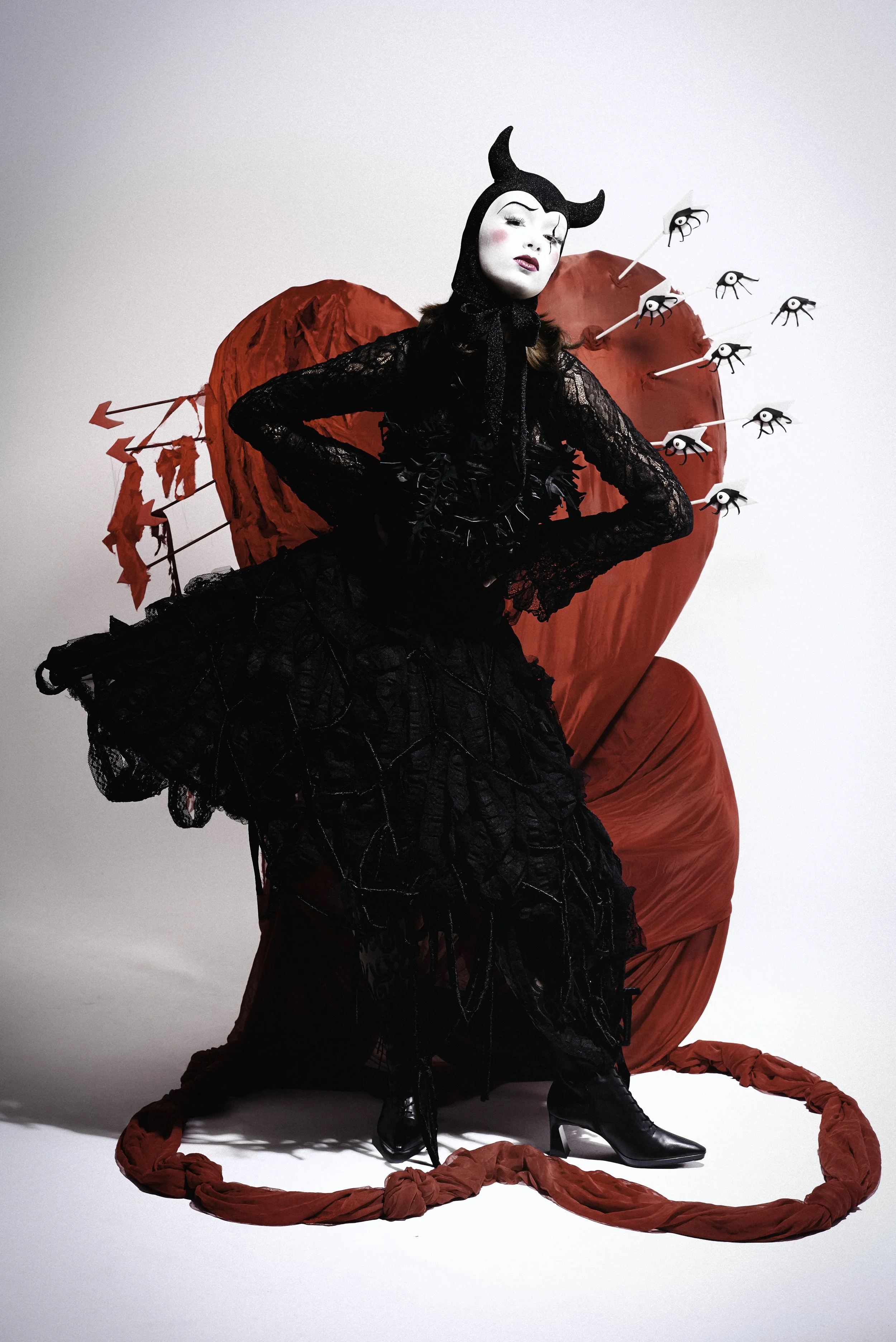  Wardrobe Credits:   Skirt and Corset: BIBIAN BLUE  Tights: HYD 