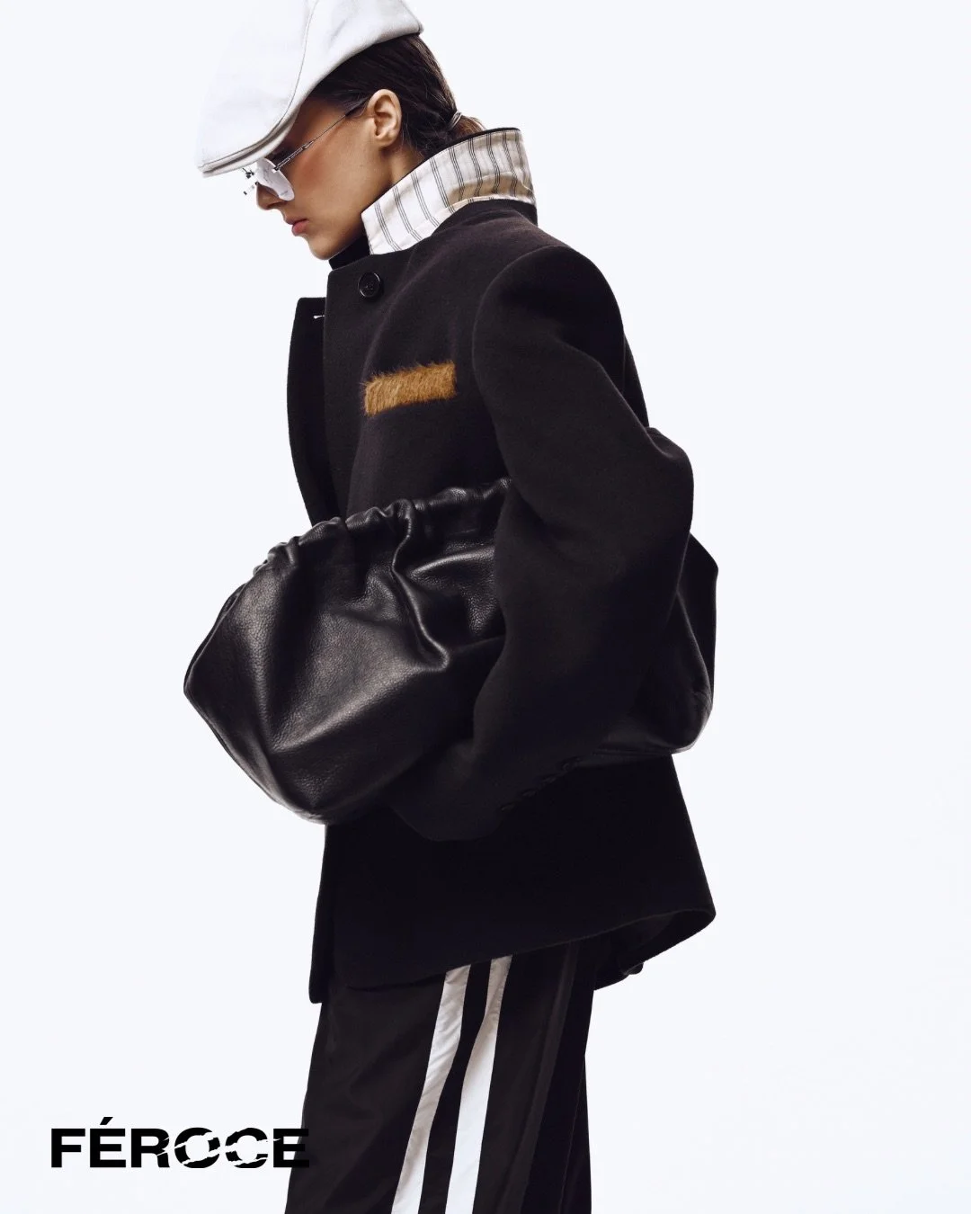  Photographer: Natalia Tsygina  Model: Darya Lyapina  Makeup Artist: Gala Kamenskaya  Wardrobe Stylist: Miroslava Volodarskaya  Wardrobe Stylist: Kuryanova Yulia  Creative Director: AVA    Wardrobe Credits: Cois, Ekonika, Saint Laurent 