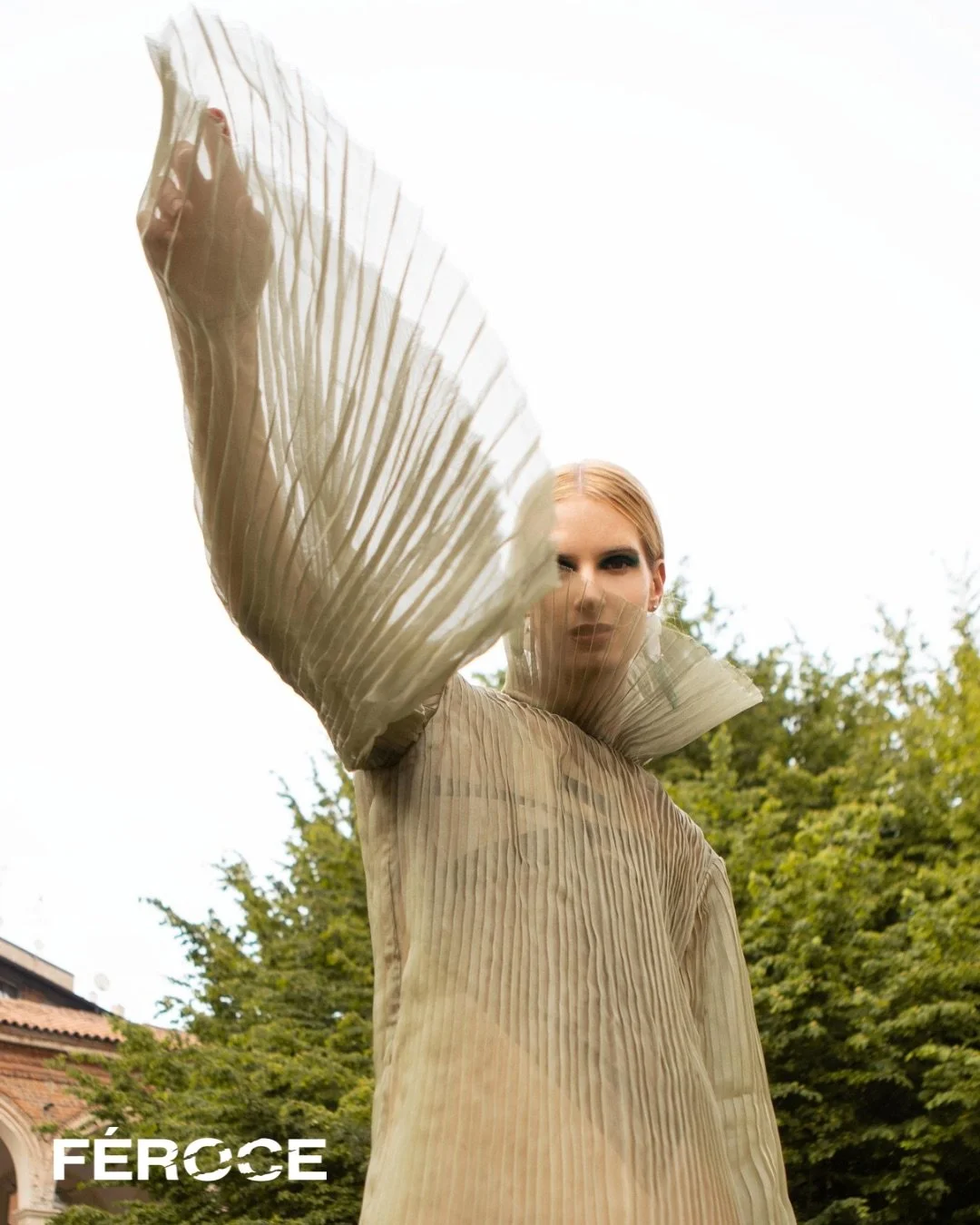  Photographer: Silvia Piva  Model: Livia Murvai  Makeup Artist: Francesca Rezzola  Wardrobe Stylist: Laura Maria Tonelli    Wardrobe:  Dress: Ritika S Sankpal    Body: Kuun Studio    Earrings: Ambra Castello    PR: Monica Mazzanti PR 