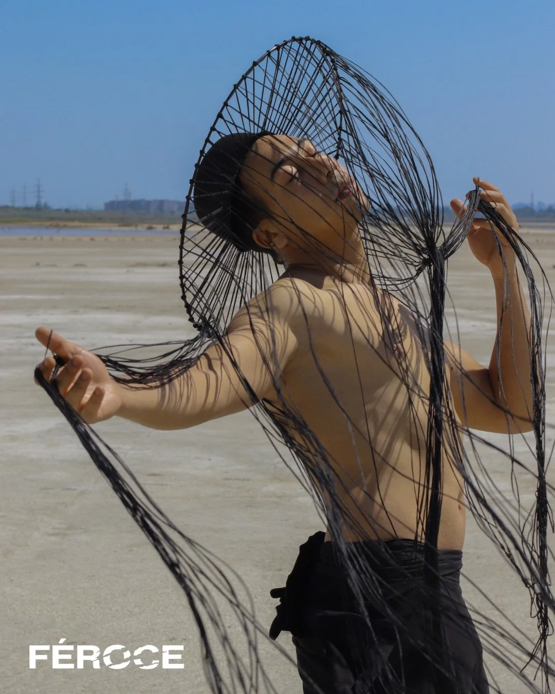  Photographer: Boldyrieva Anastasiia  Male Model: Ilyass Shapiro @Iliass Mourbat  Accessory Designer: Anastasiia Boldyrieva 