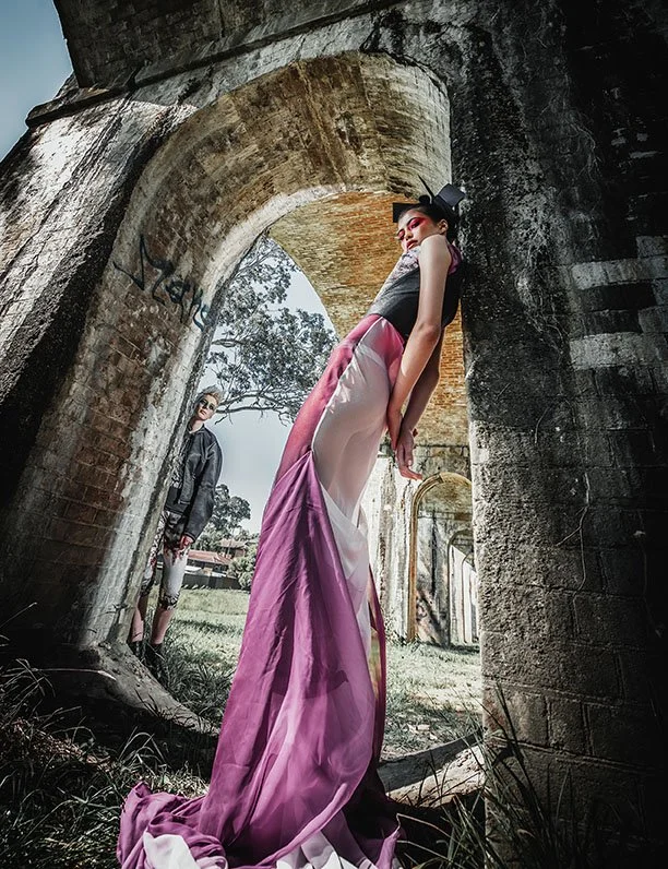  Photographer: Icie Eici  Model: Ashlyn Mckean  Model: Myloh  Makeup Artist: Pamela Lucarini  Makeup Artist: Ghada Nouh  Wardrobe Stylist: Tamie Anthas  Fashion Designer: Digitalkitti  Assistant: Jean Xu 