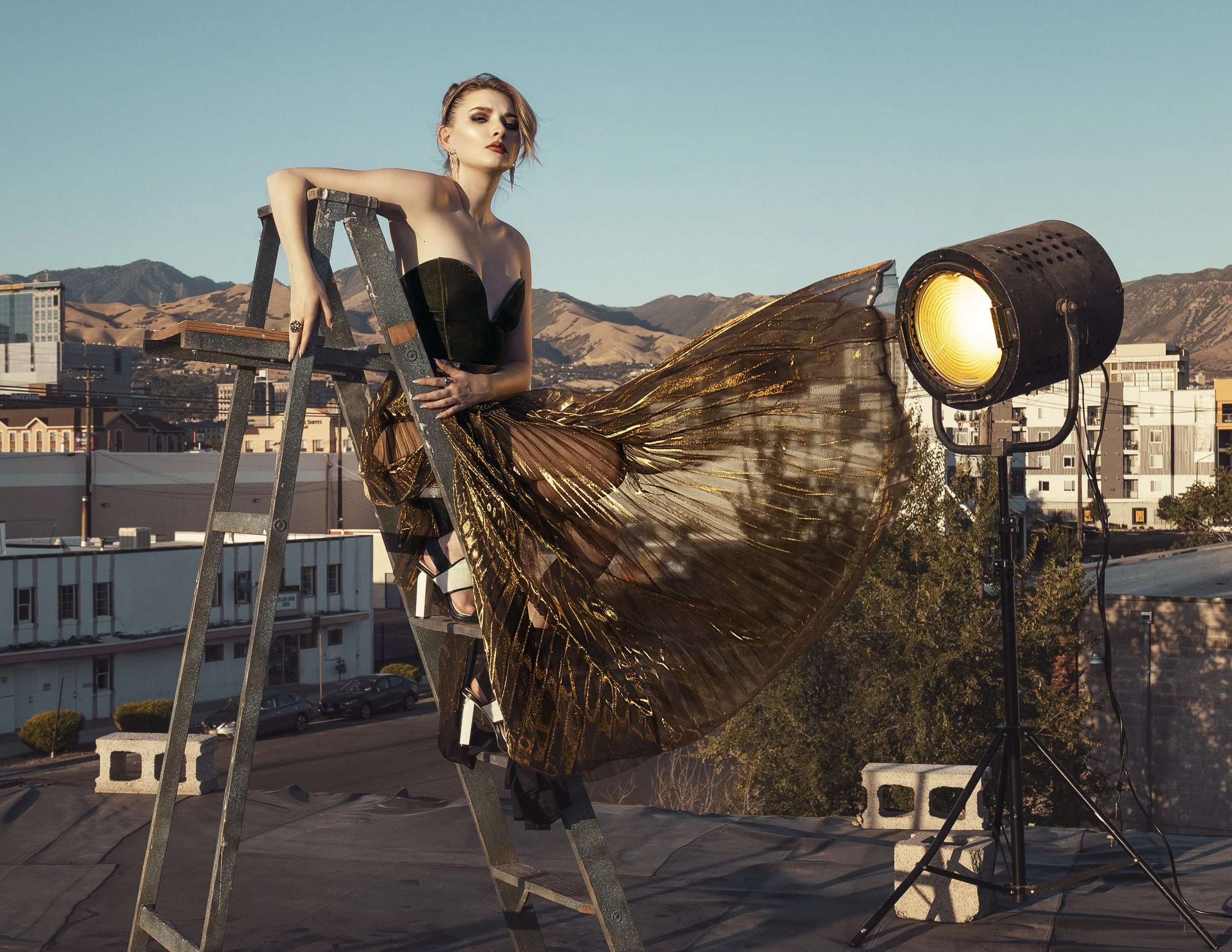  Photographer: Michael Christopher  Model: Ali Zwemke  Makeup Artist: Barbara Romanov  Fashion Designer: Ali Zwemke 