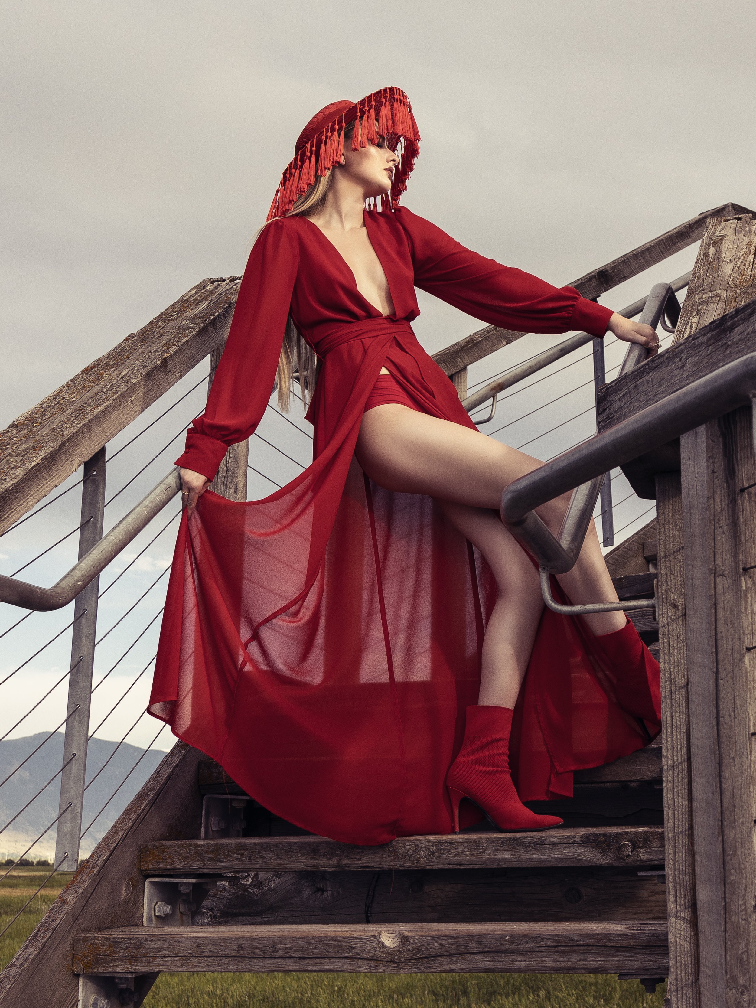  Photographer: Michael Christopher  Model / Fashion Designer: Ali Zwemke  Makeup Artist: Barbara Romanov 