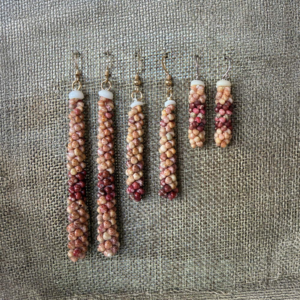 Niʻihau Kahelelani Poepoe Earrings