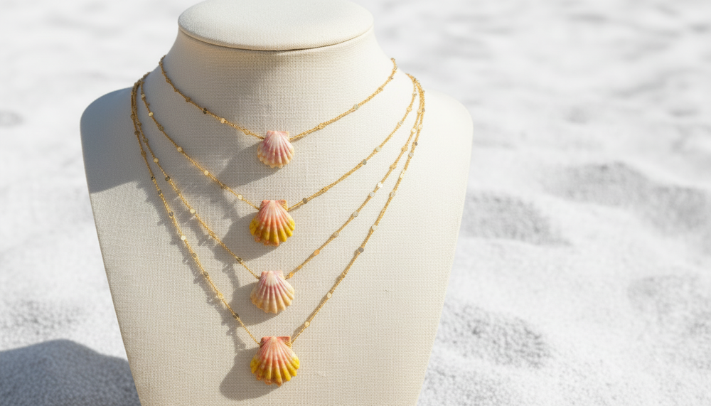 Pink Edison Pearl Necklace