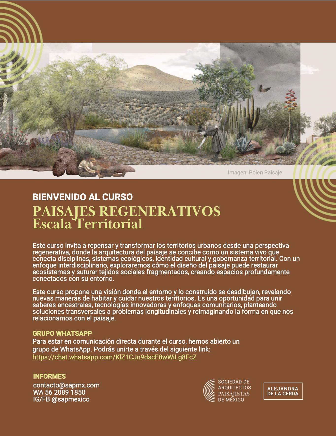 21. Clases en Curso Paisajes Regenerativos