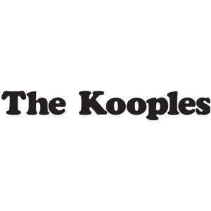 A green logo with the text "The Kooples" in bold black letters.