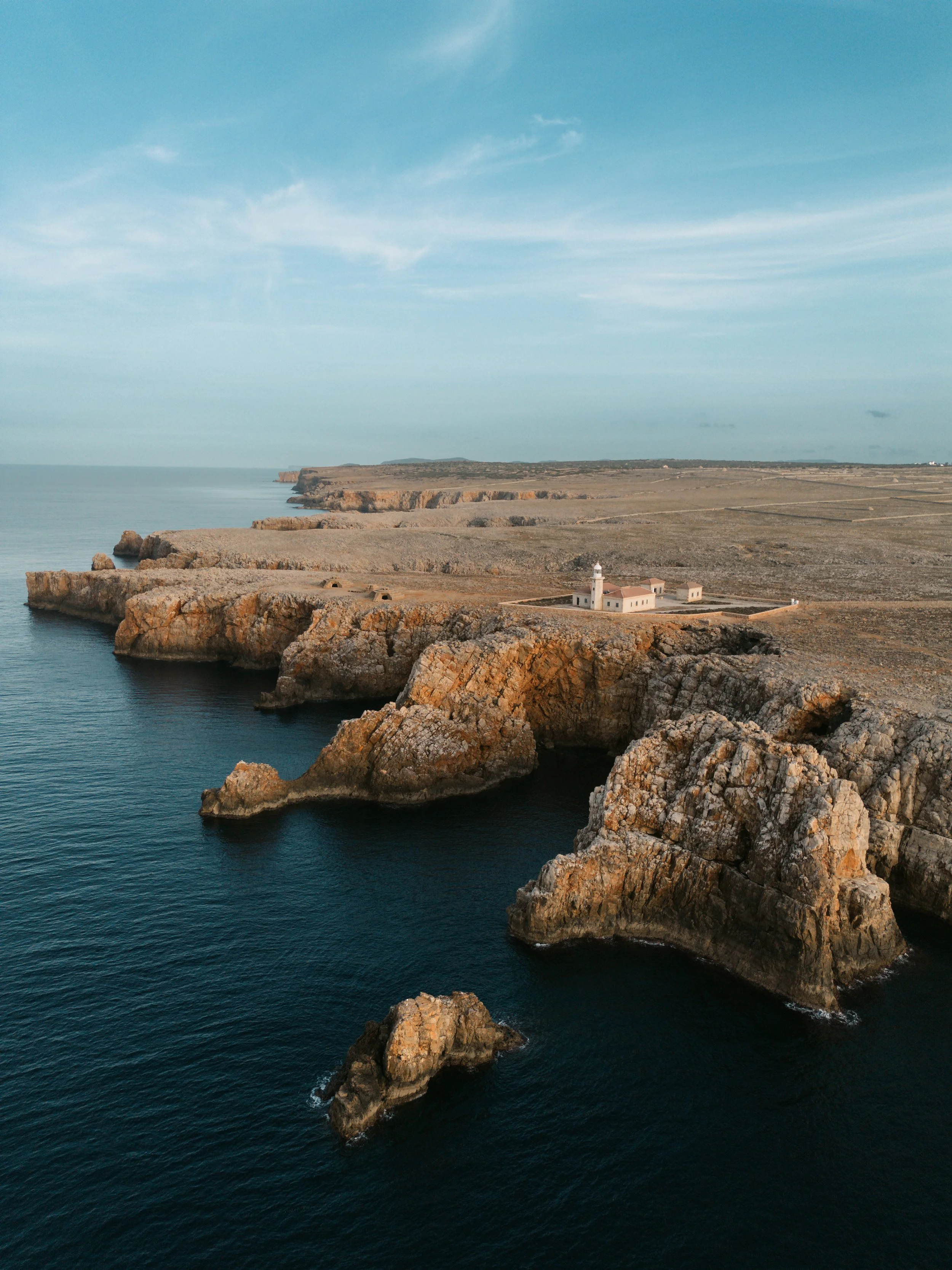 The lighthouse route