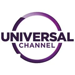 Universal Channel logo with purple and white design.