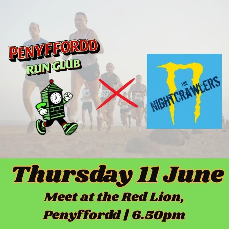 It&rsquo;s back! The last PRC x @thenightcrawlers1 collab was EPIC and this one will be even better 🥳

The Nightcrawlers Trail Running Group are planning a trail run next Thursday 11th June starting from Penyffordd and all are welcome 💥💪🟢🤝🔴

Me