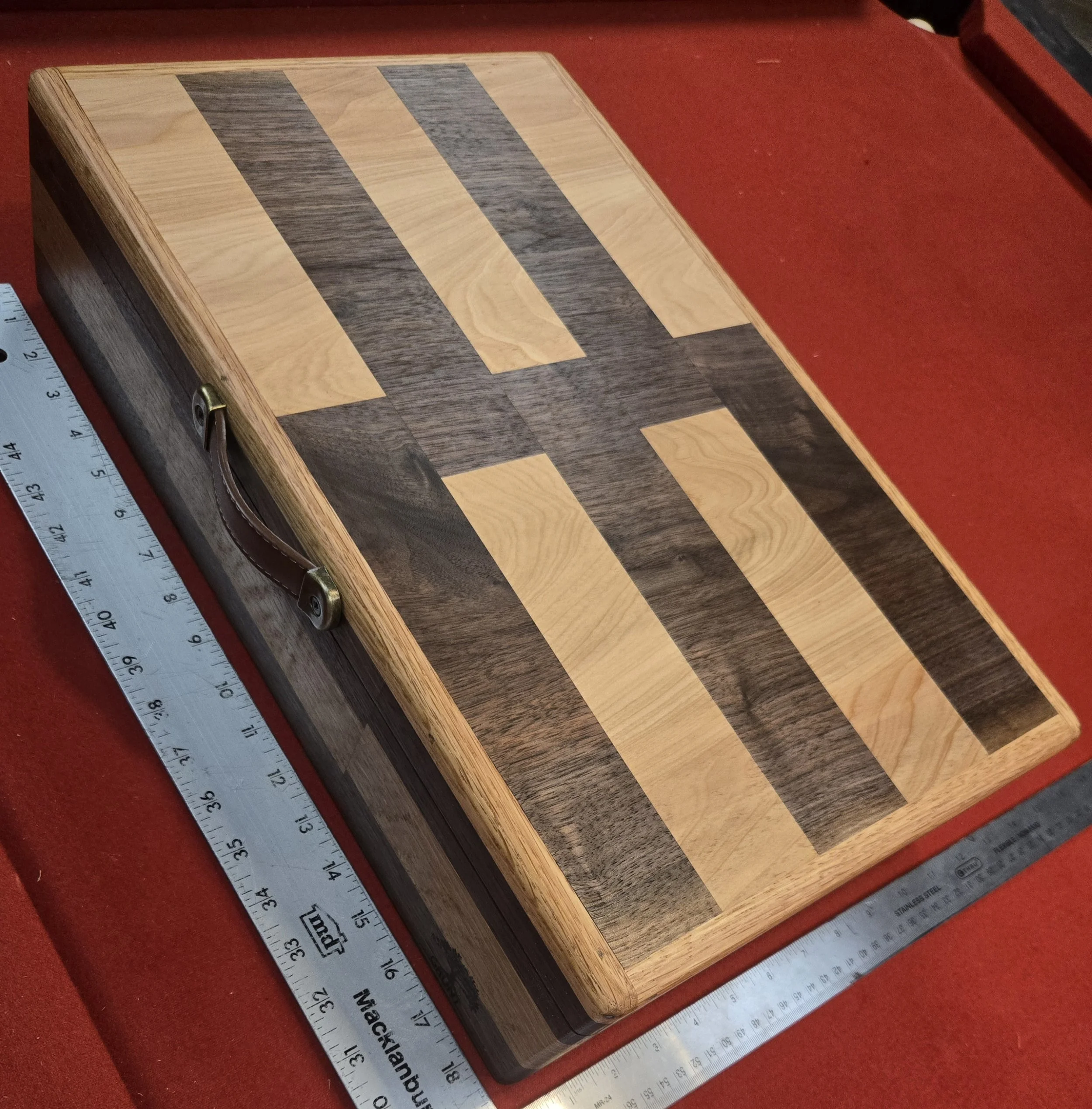 #61 Walnut, curly oak, oak, cherry